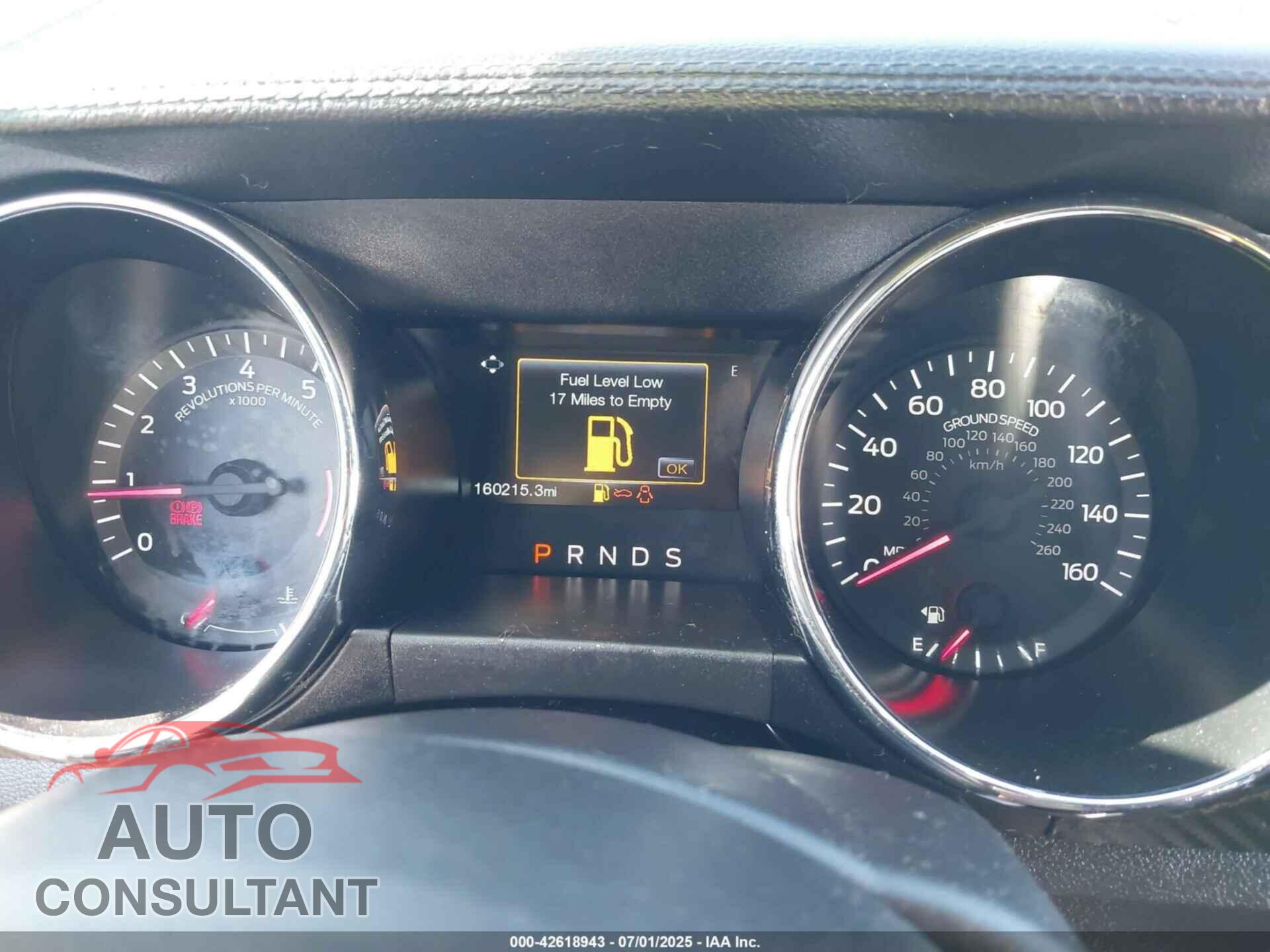 FORD MUSTANG 2017 - 1FA6P8AM3H5214328
