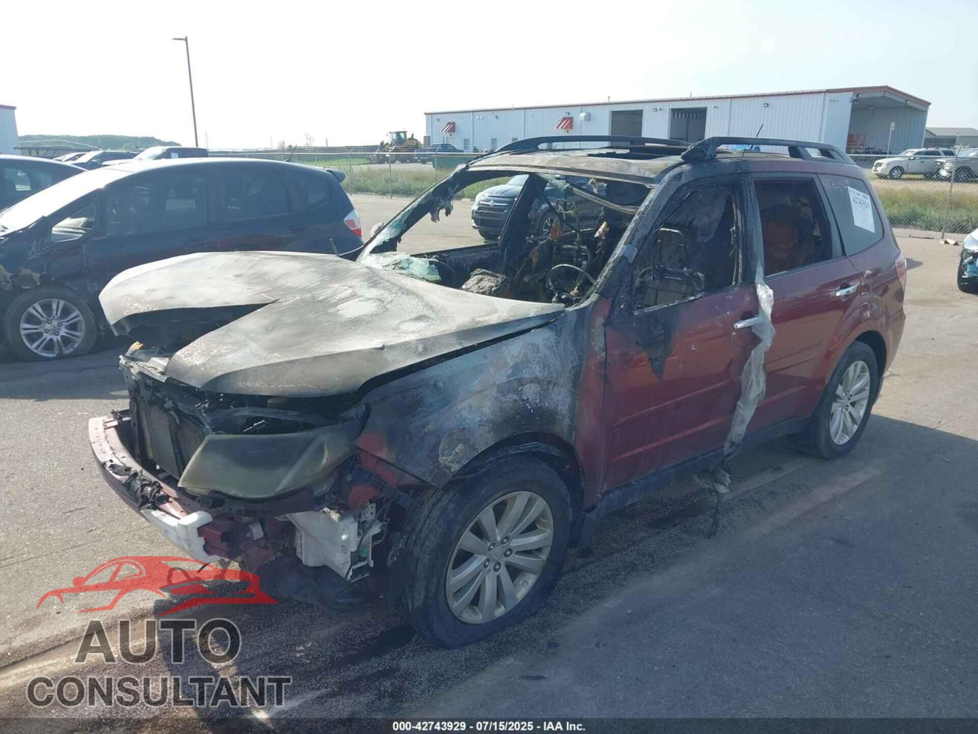SUBARU FORESTER 2012 - JF2SHBDC0CH456413