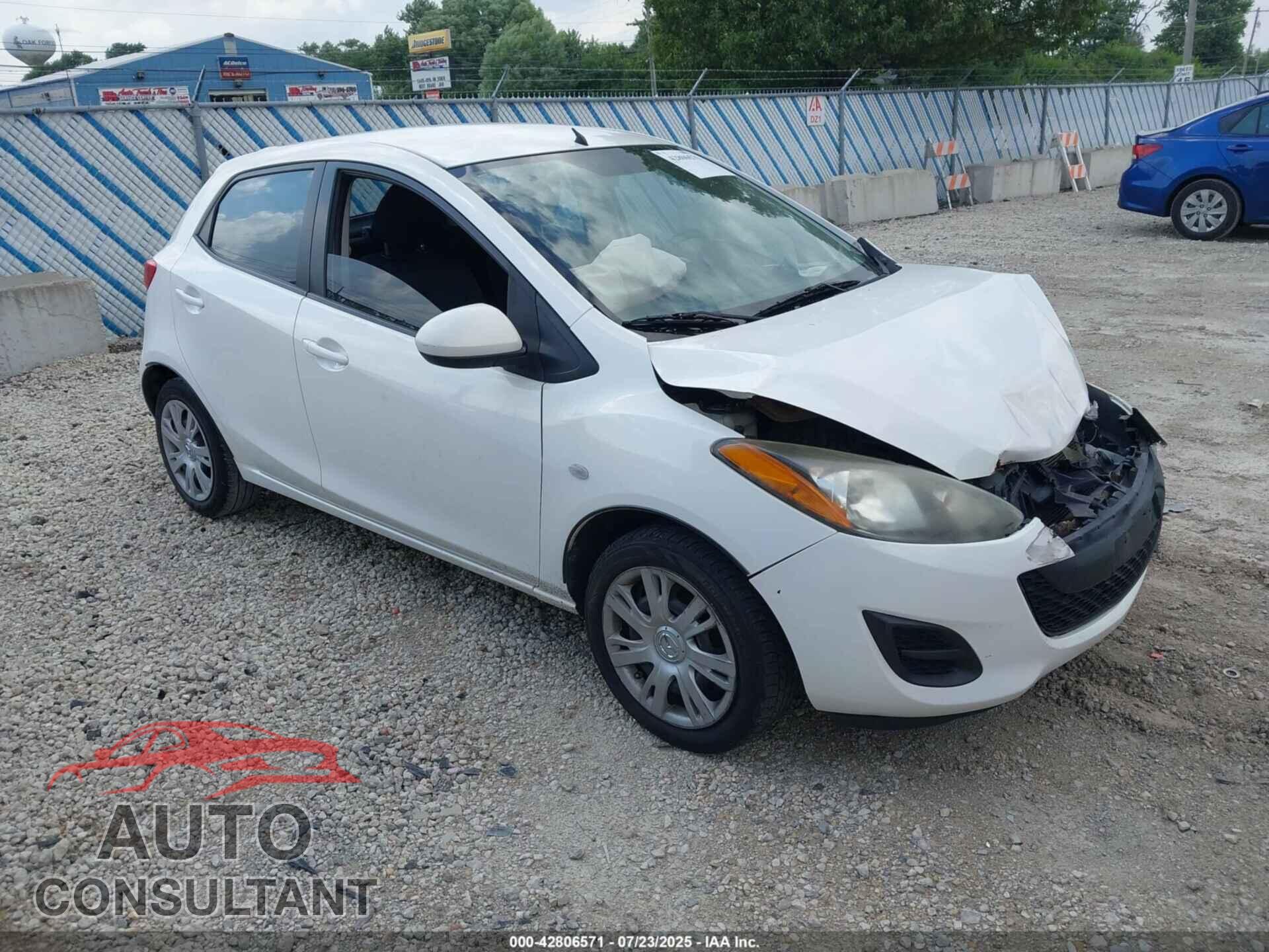 MAZDA MAZDA2 2012 - JM1DE1KY6C0145446
