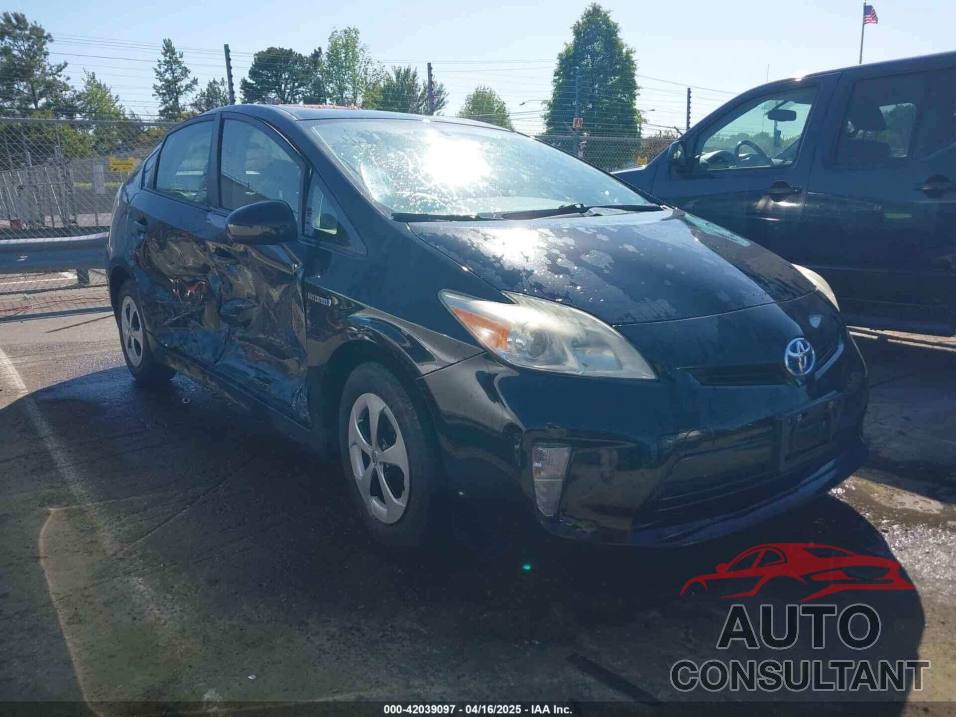 TOYOTA PRIUS 2013 - JTDKN3DU5D1721701