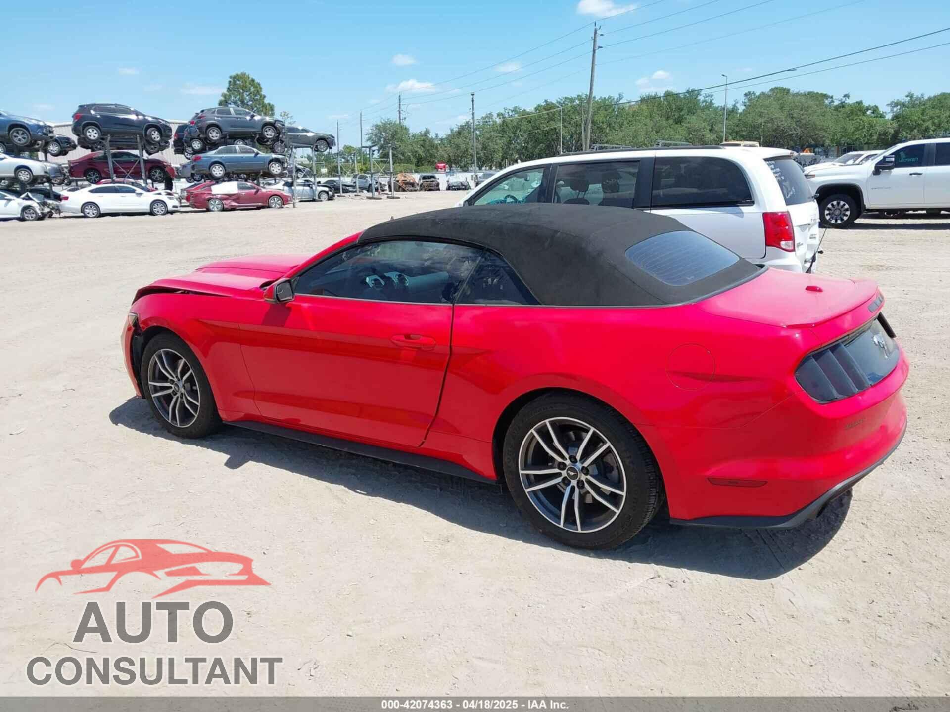FORD MUSTANG 2017 - 1FATP8UH5H5254430