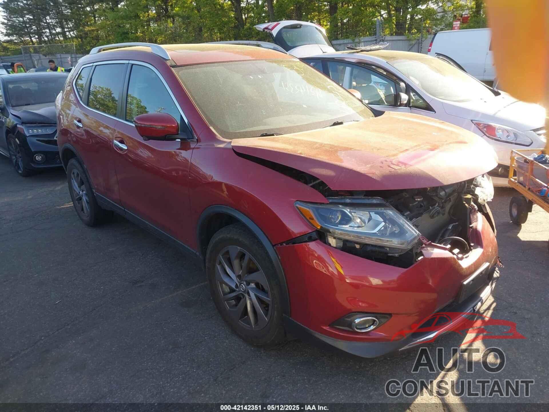 NISSAN ROGUE 2016 - 5N1AT2MVXGC872851