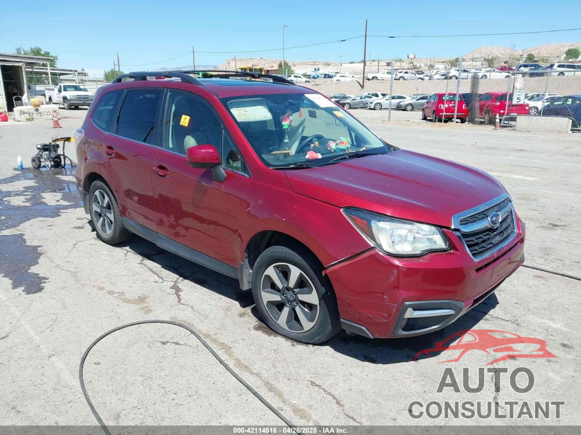 SUBARU FORESTER 2017 - JF2SJAJC3HH435369