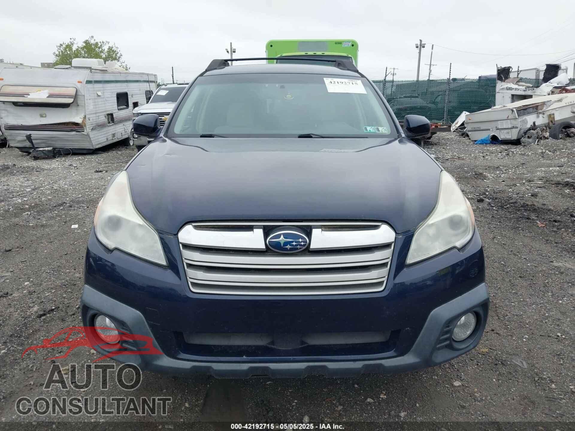 SUBARU OUTBACK 2014 - 4S4BRBCCXE3280205