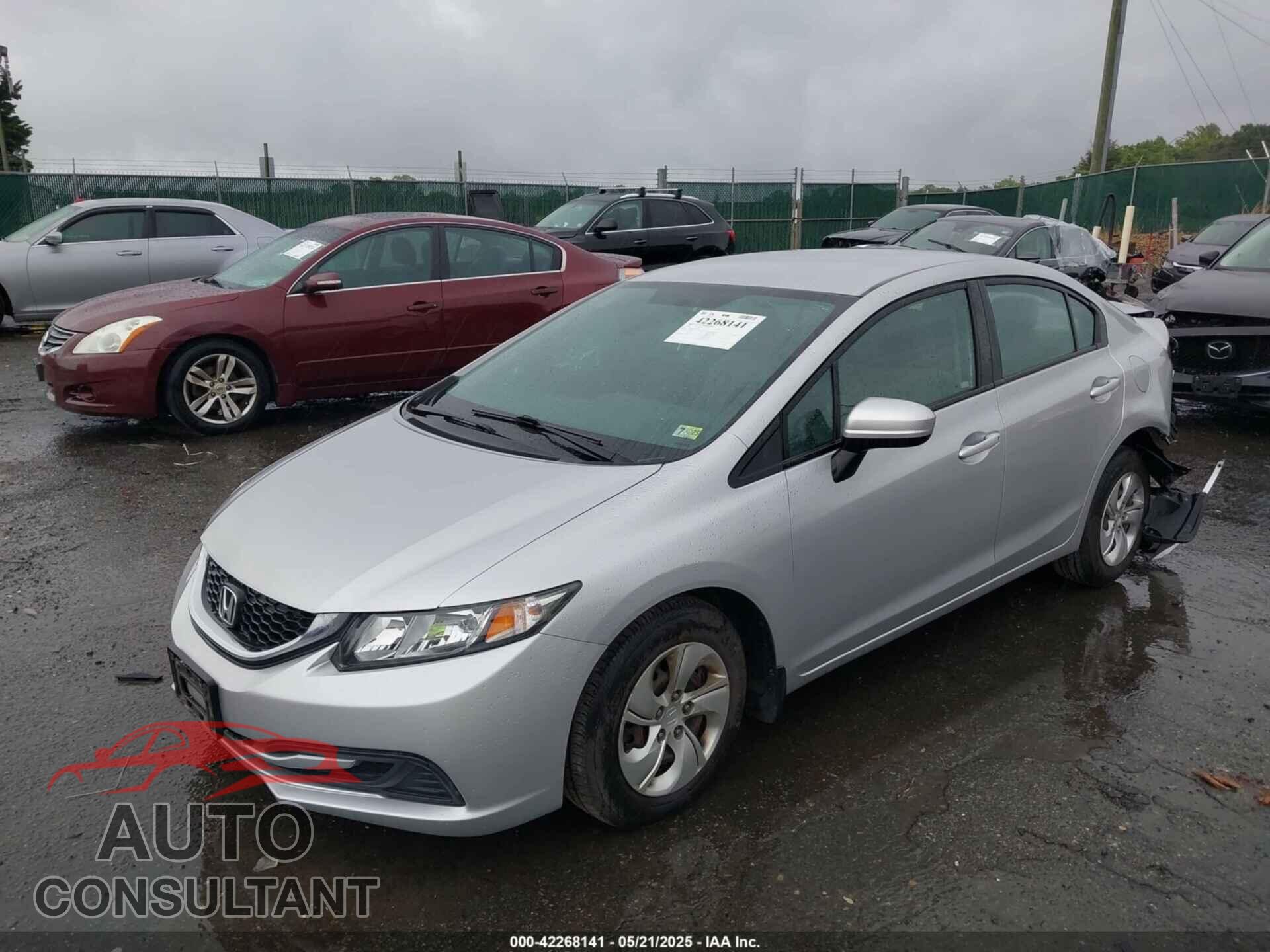 HONDA CIVIC 2014 - 19XFB2F59EE066922