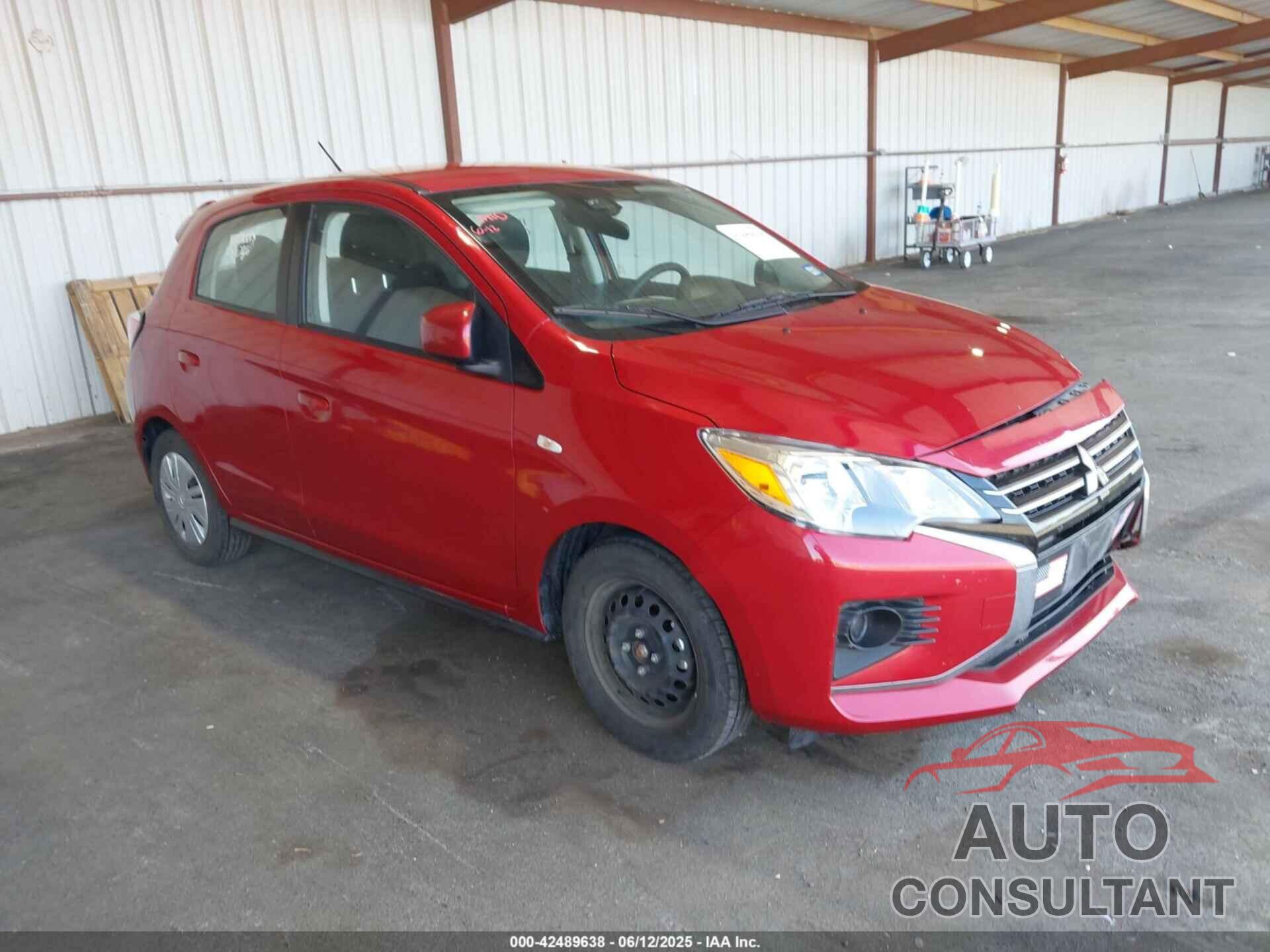 MITSUBISHI MIRAGE 2021 - ML32AUHJ9MH001958