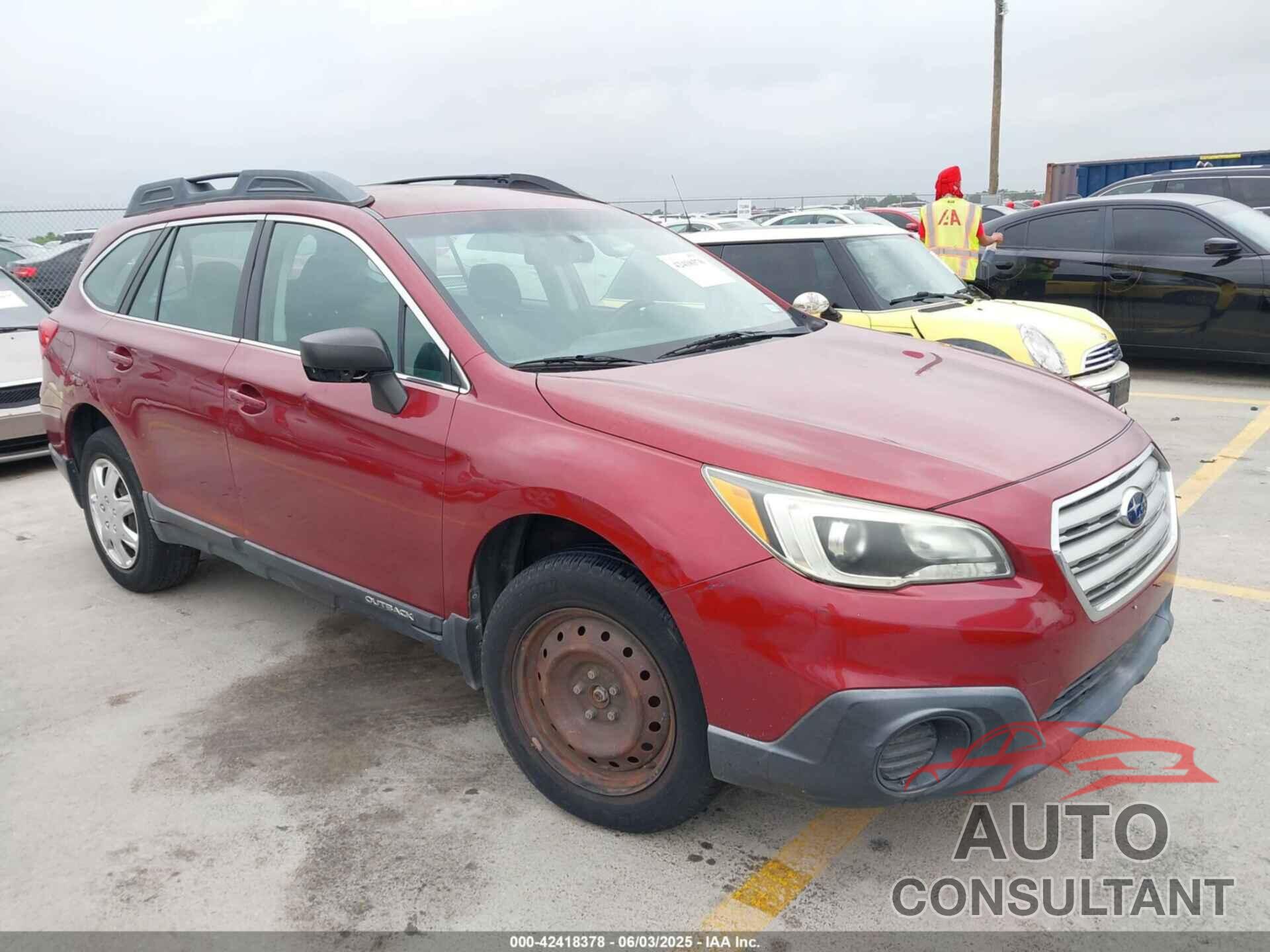 SUBARU OUTBACK 2015 - 4S4BSBAC1F3324908
