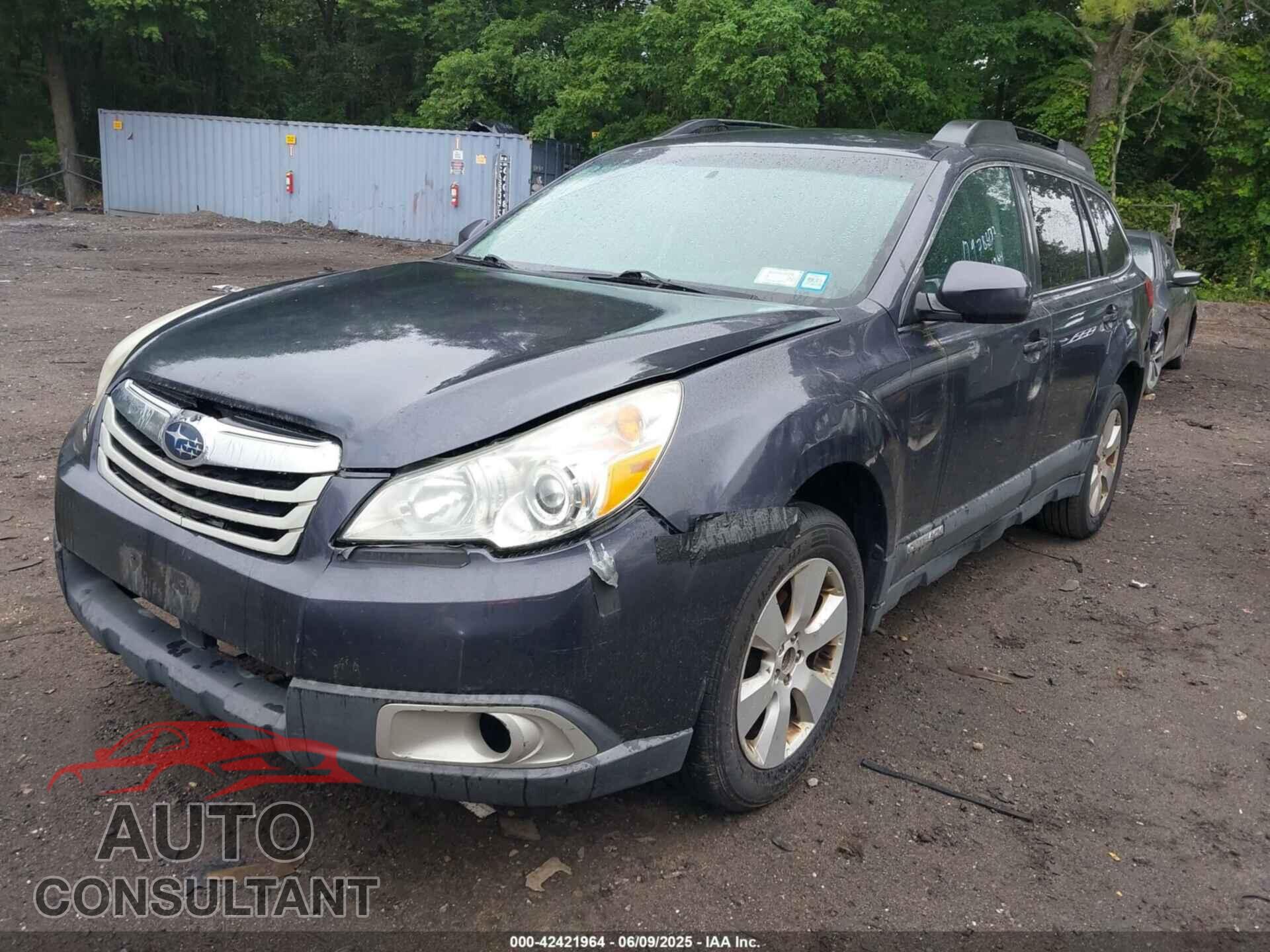 SUBARU OUTBACK 2011 - 4S4BRBCC1B3321882