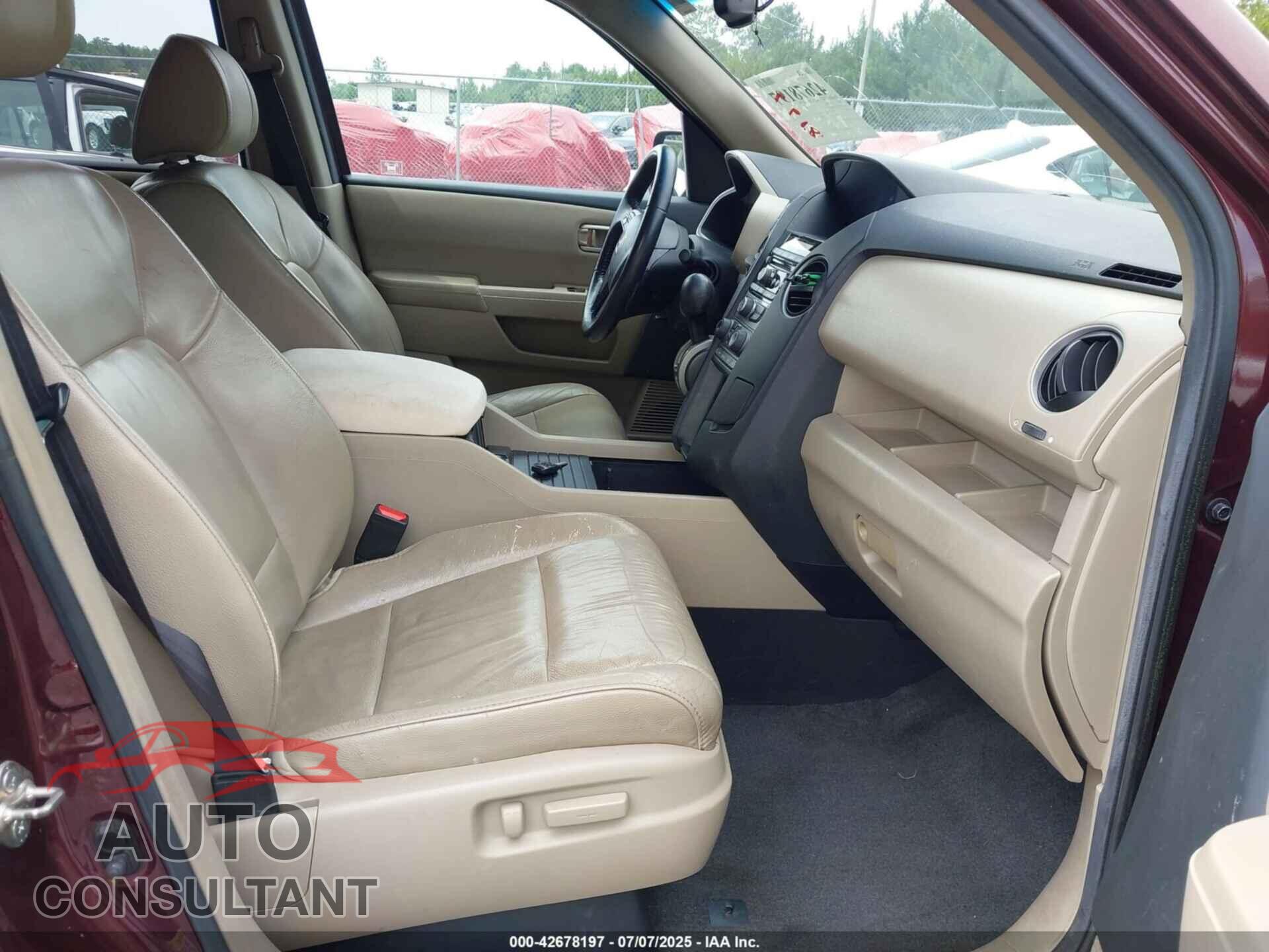 HONDA PILOT 2012 - 5FNYF3H59CB033359