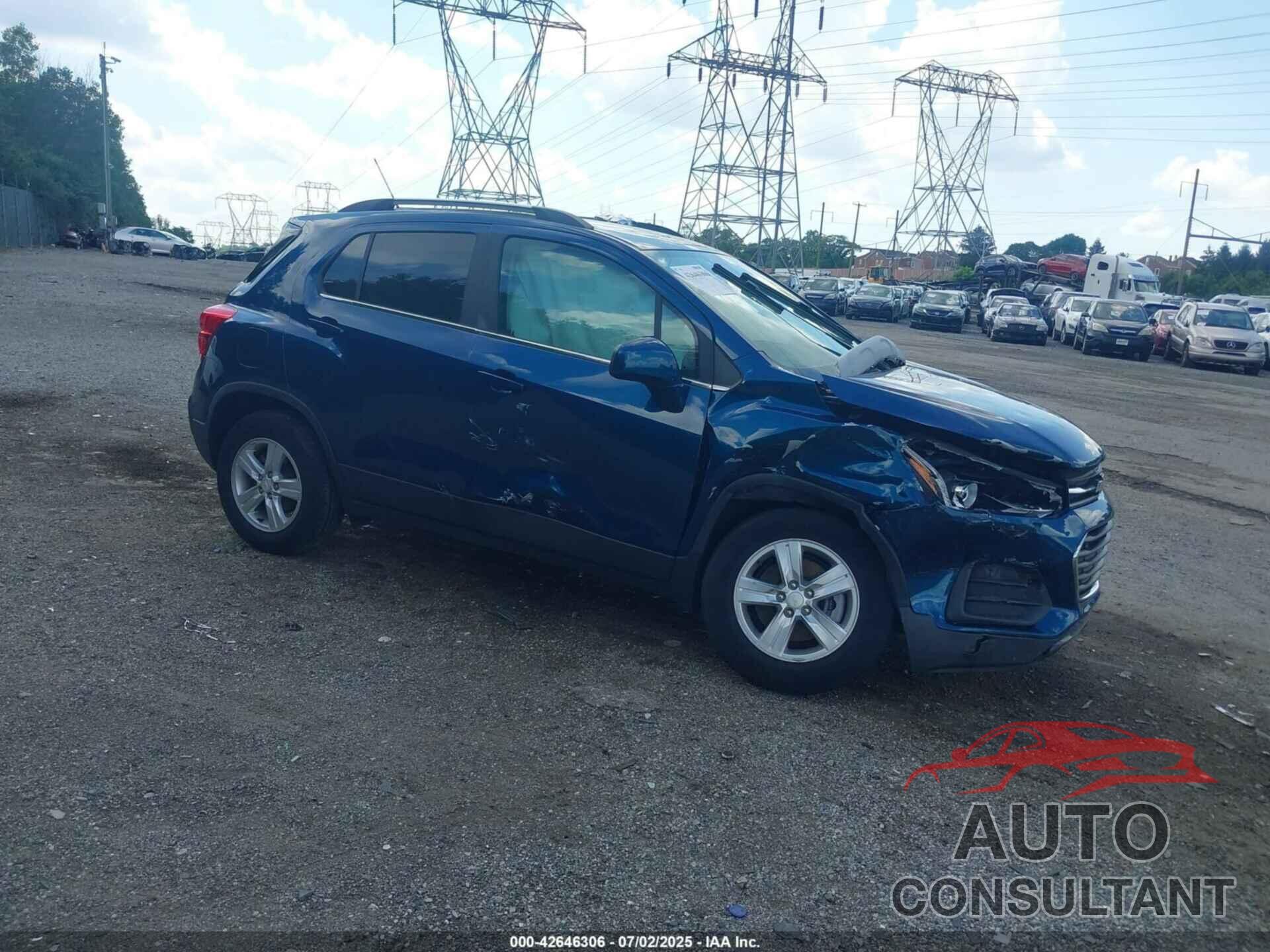 CHEVROLET TRAX 2020 - 3GNCJPSB1LL248855