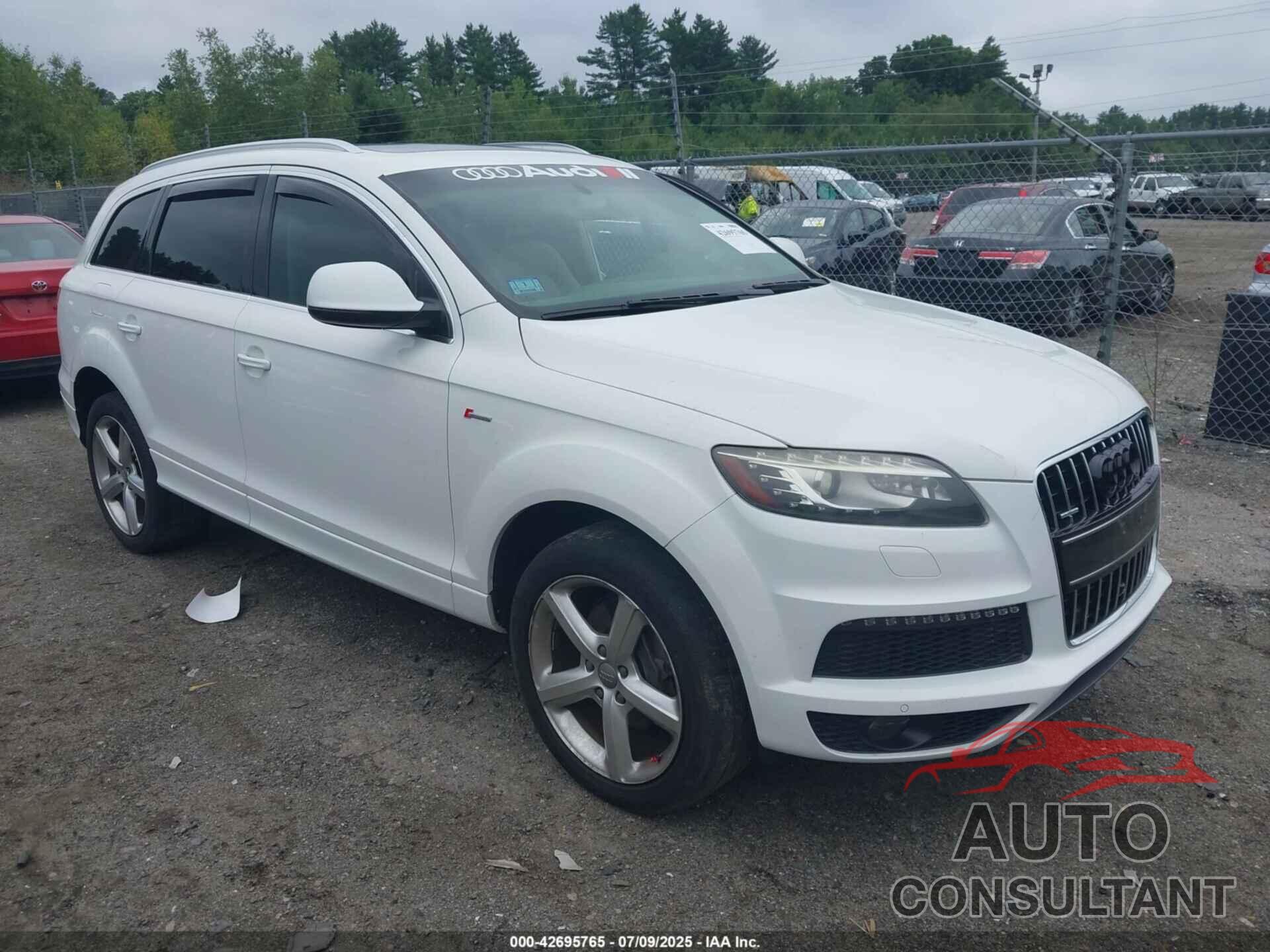 AUDI Q7 2014 - WA1DGAFE5ED013911