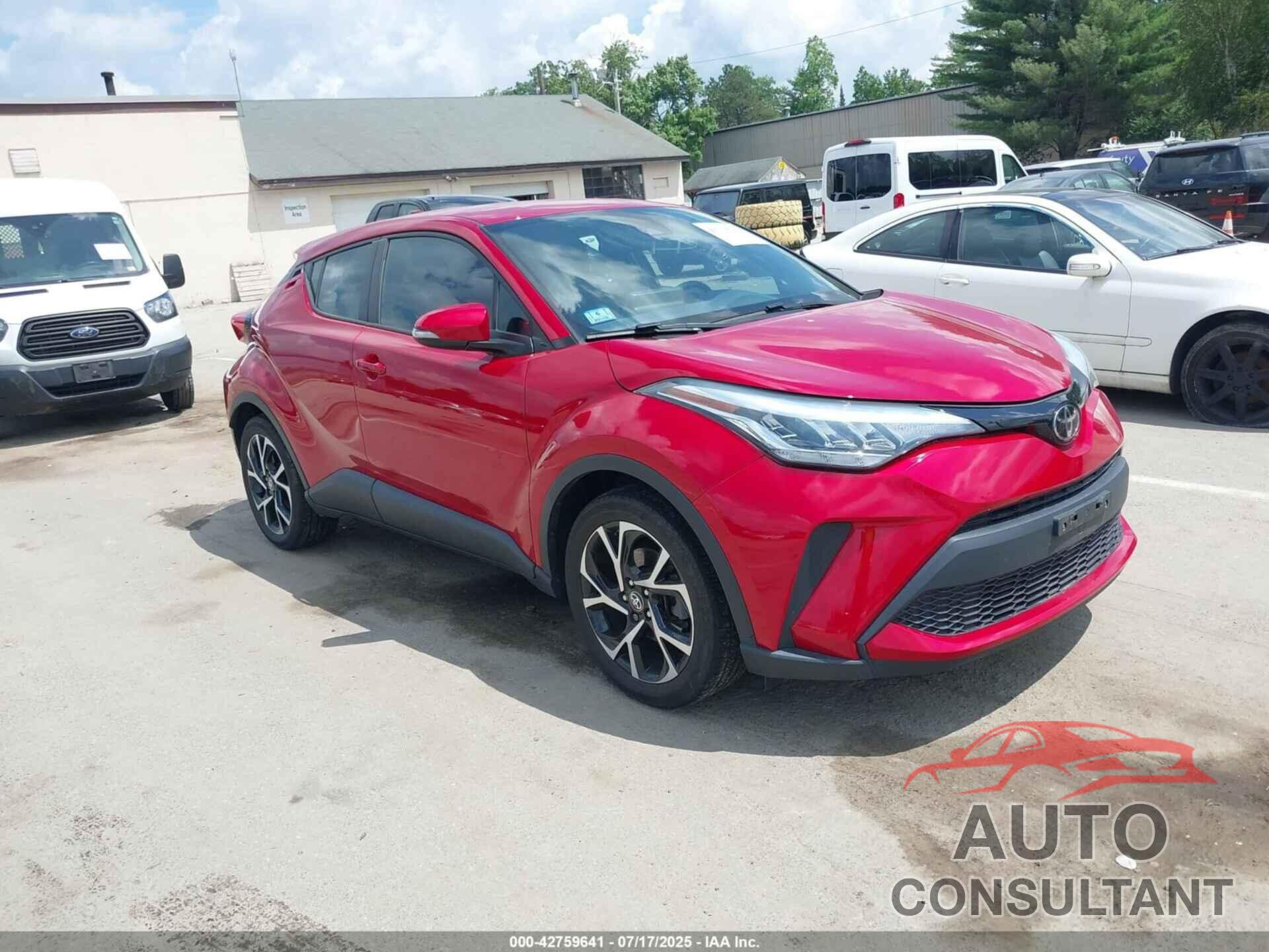 TOYOTA C-HR 2021 - NMTKHMBX1MR125576
