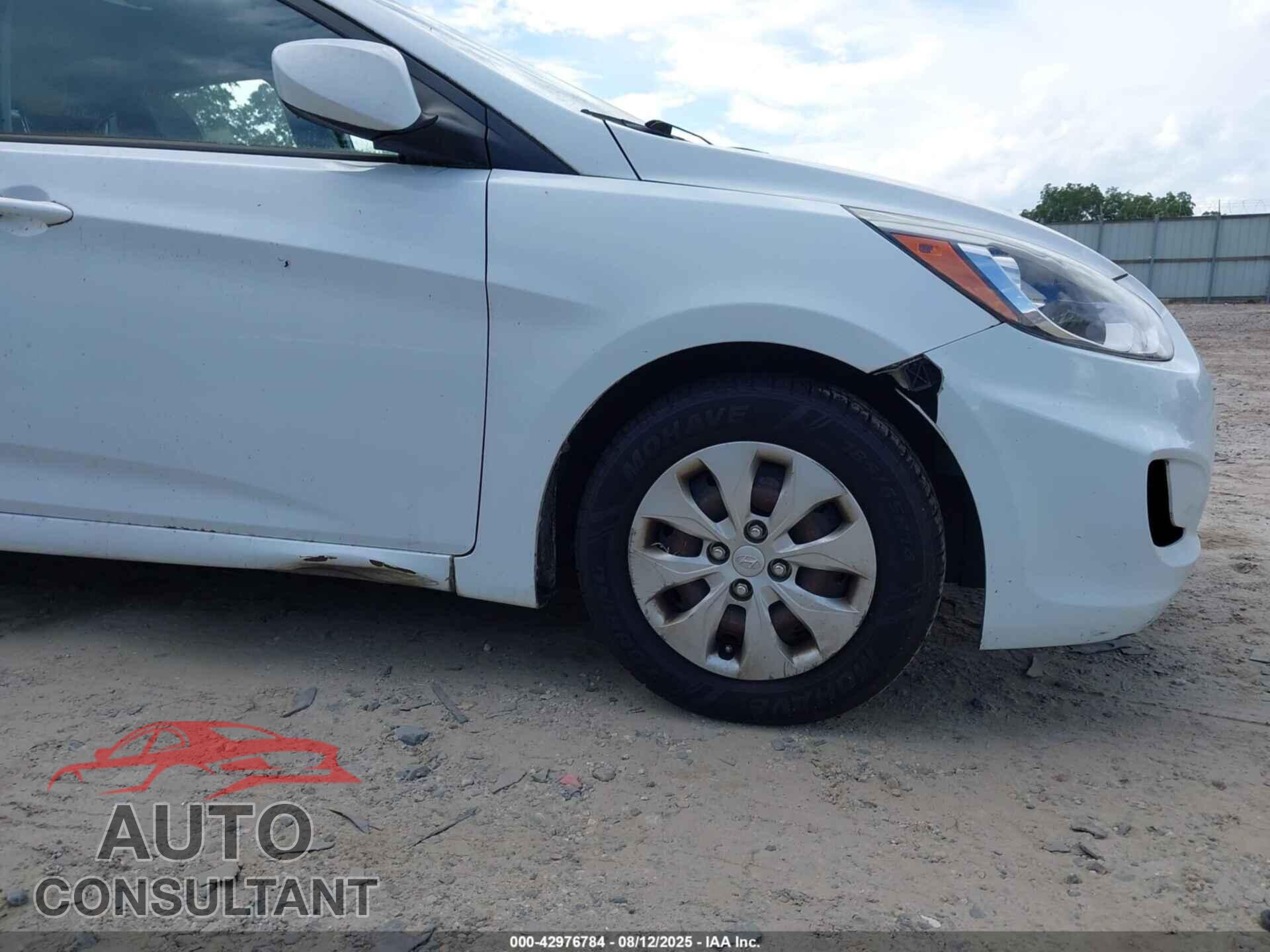 HYUNDAI ACCENT 2016 - KMHCT4AE4GU156997