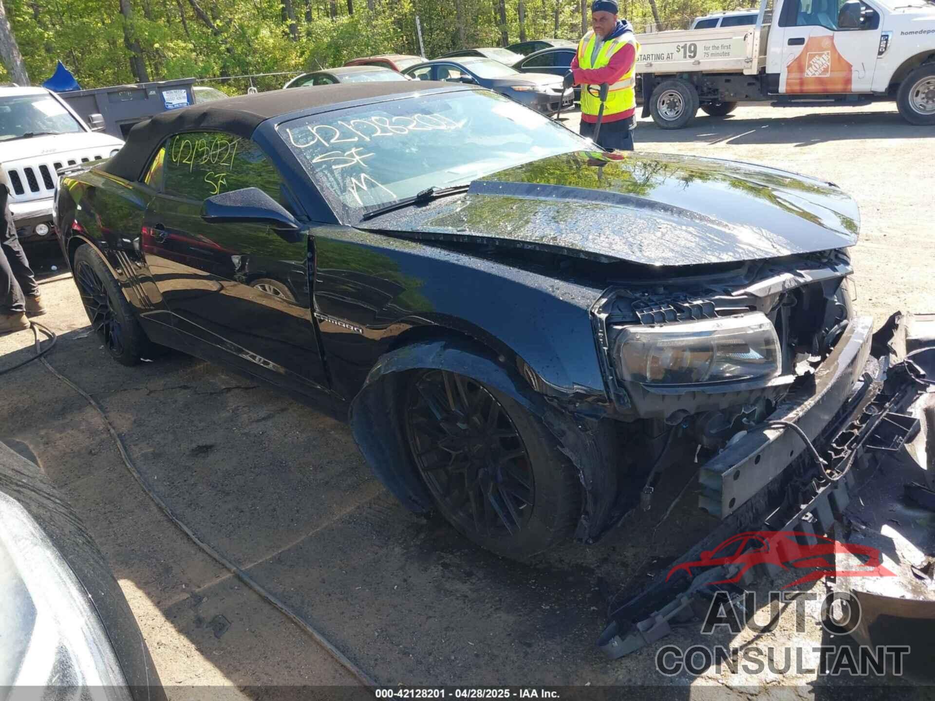 CHEVROLET CAMARO 2015 - 2G1FF3D33F9282527
