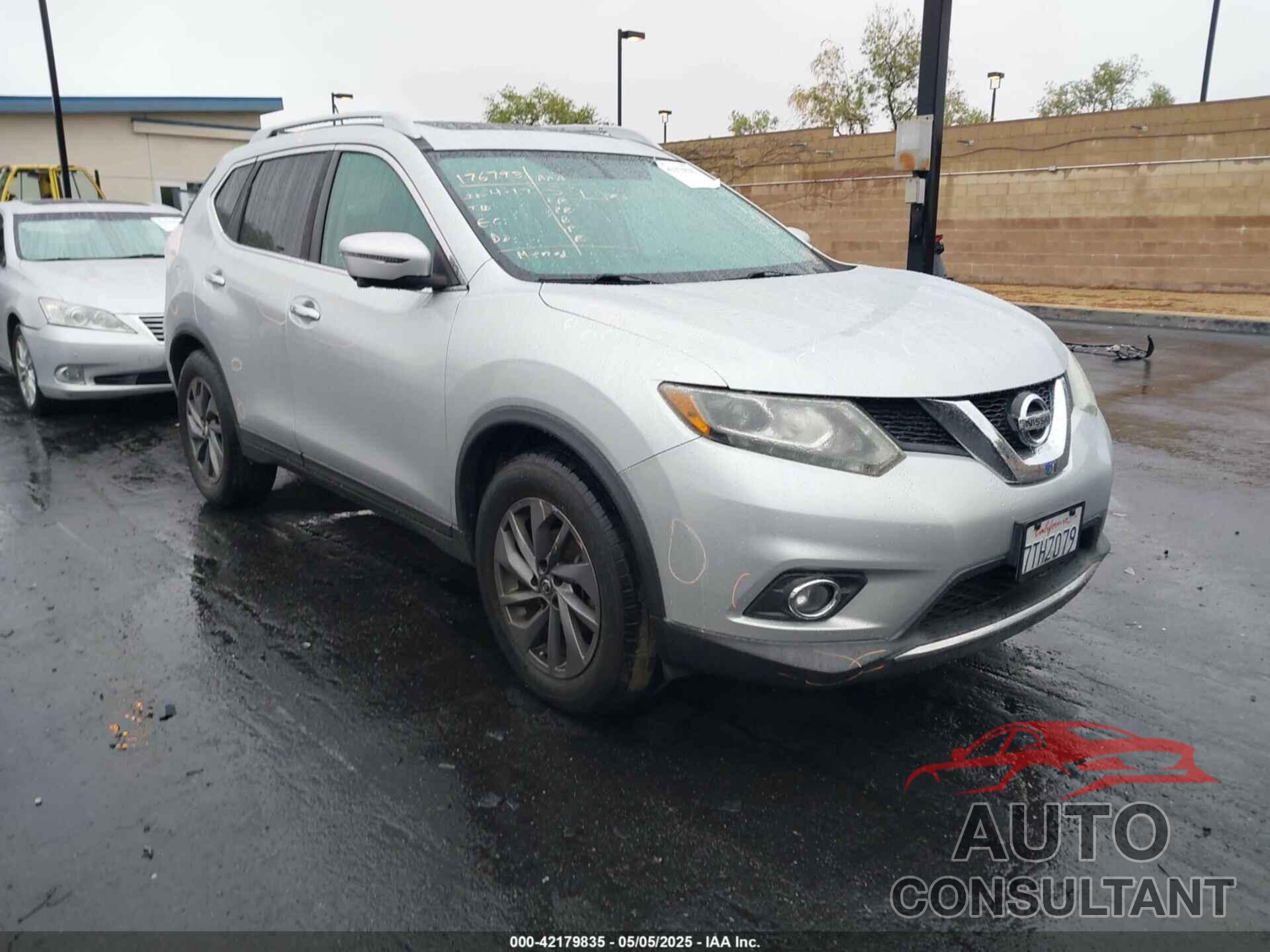 NISSAN ROGUE 2016 - 5N1AT2MT7GC834878