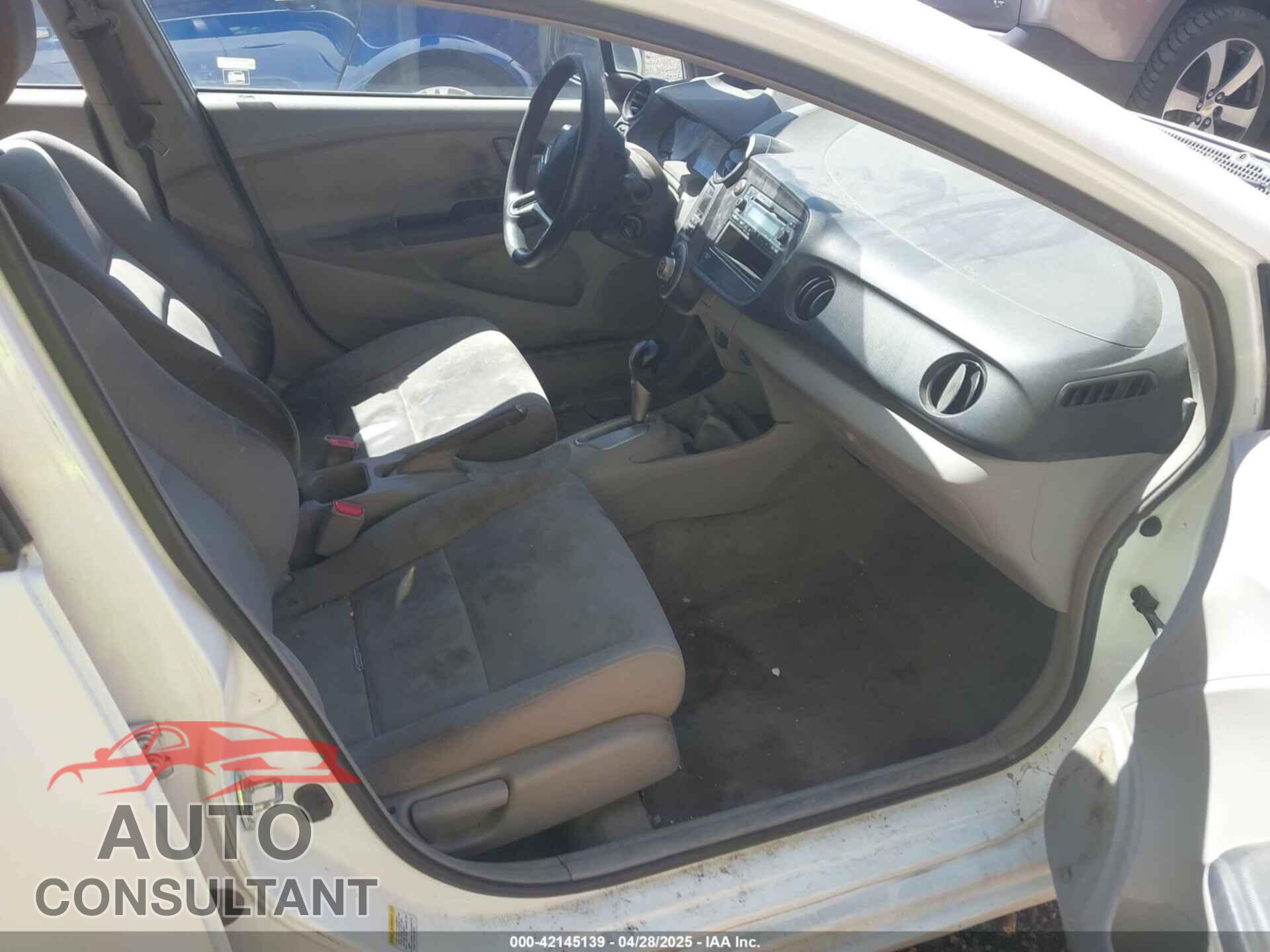 HONDA INSIGHT 2011 - JHMZE2H30BS012285
