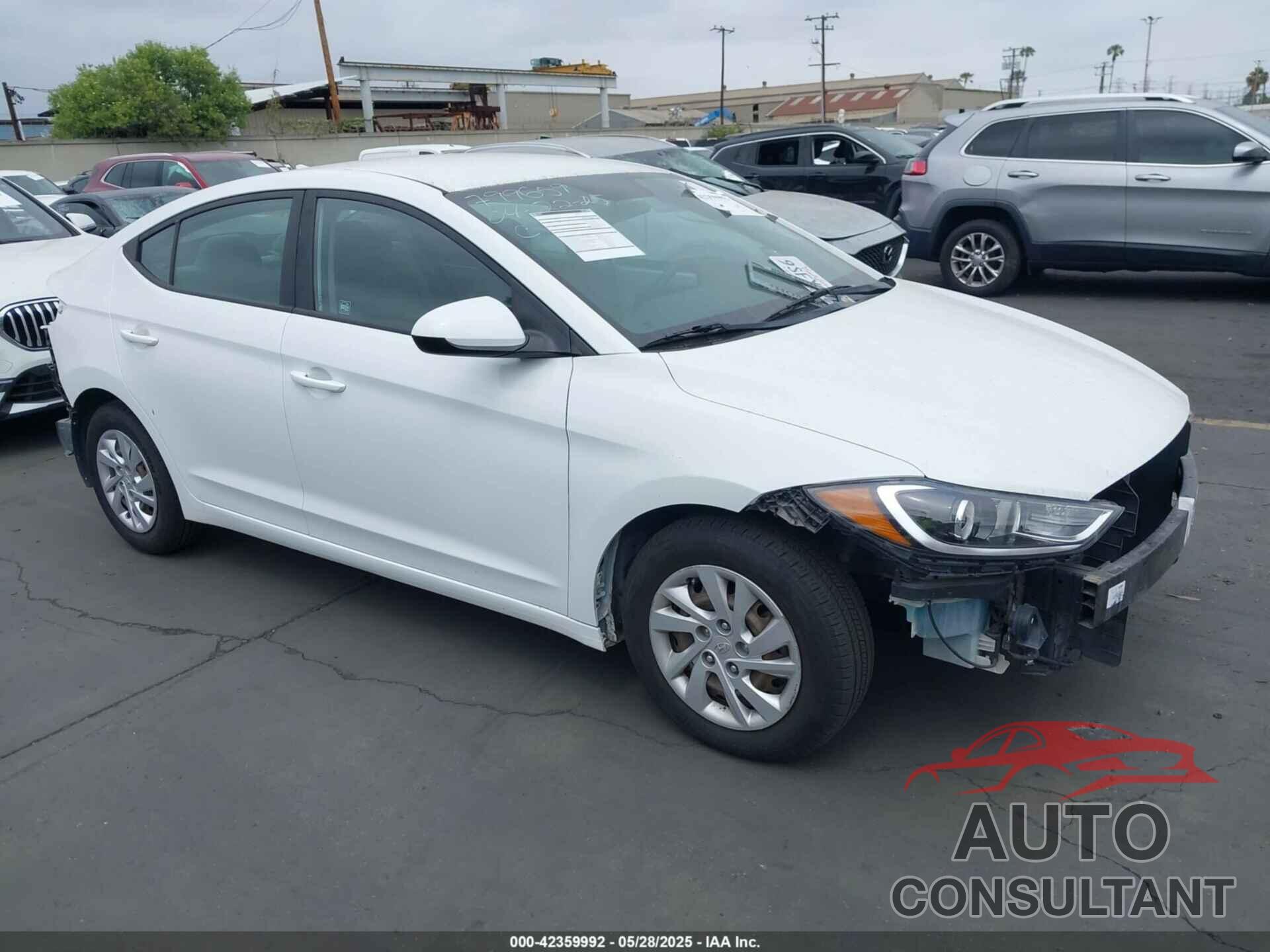 HYUNDAI ELANTRA 2017 - 5NPD74LF7HH091710