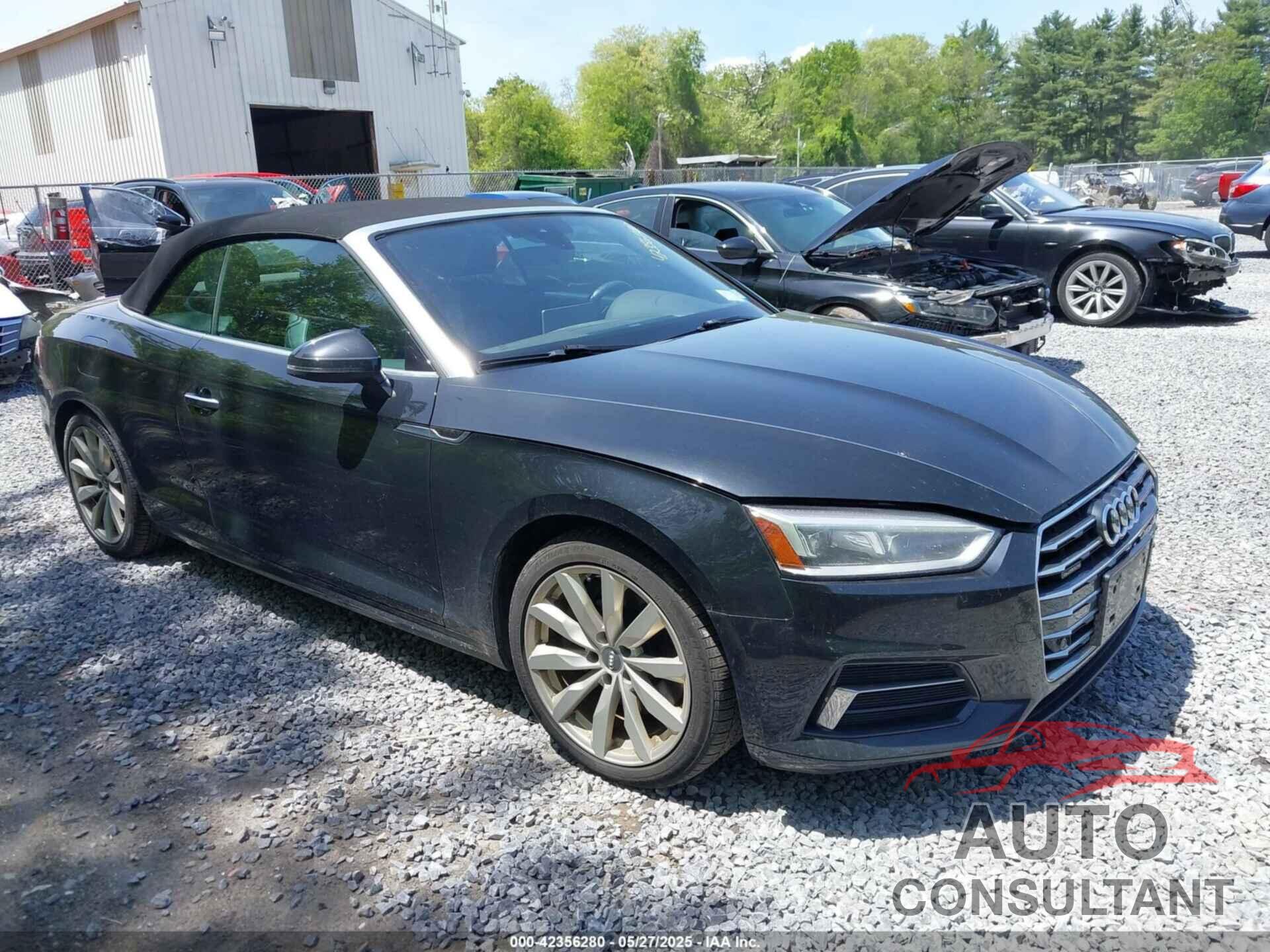 AUDI A5 2018 - WAUYNGF53JN000298