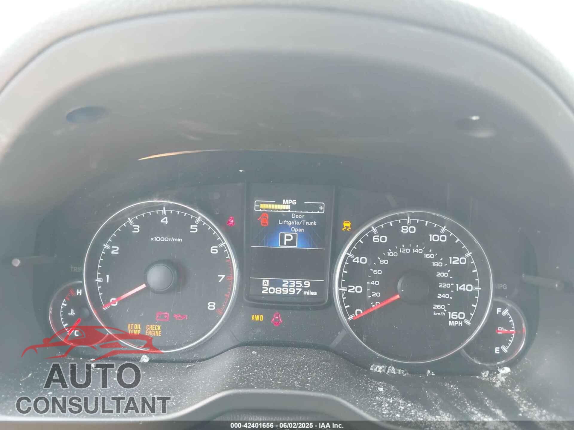 SUBARU OUTBACK 2014 - 4S4BRDLC4E2280332