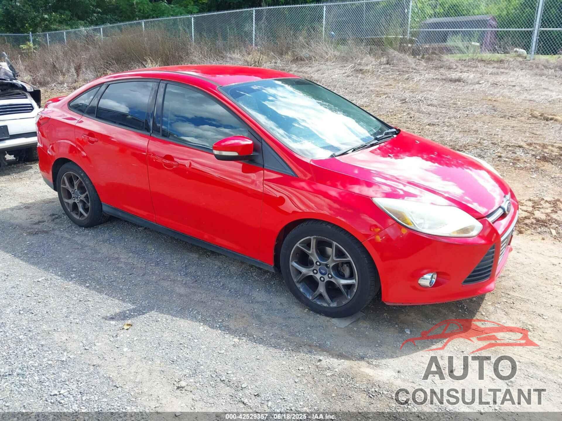 FORD FOCUS 2013 - 1FADP3F23DL291062