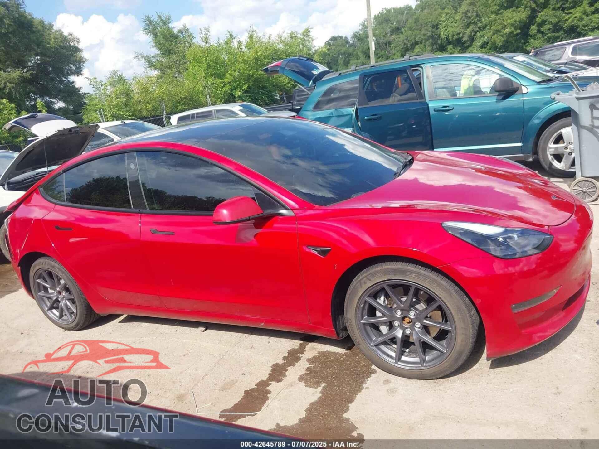 TESLA MODEL 3 2022 - 5YJ3E1EB9NF156223