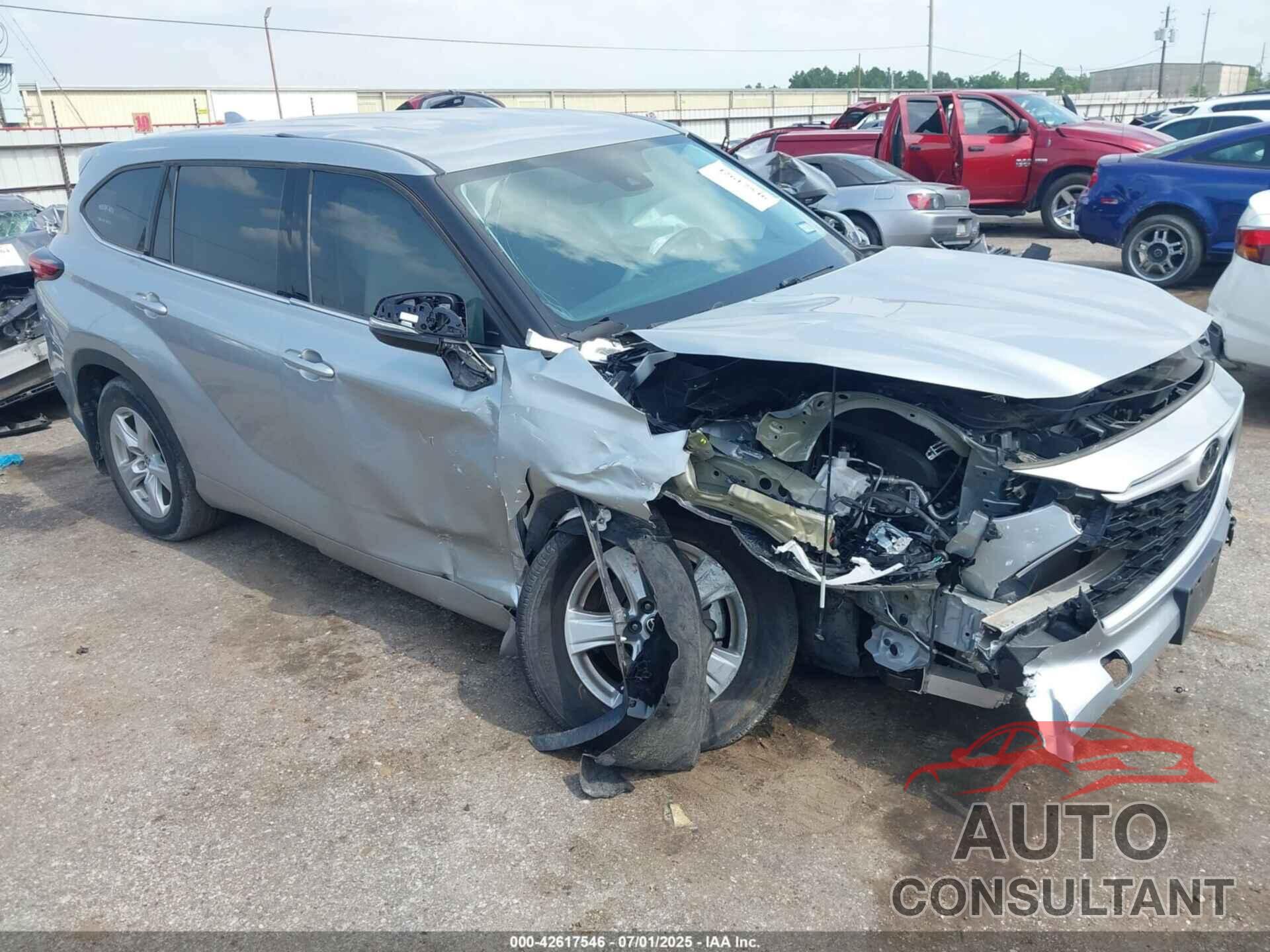 TOYOTA HIGHLANDER 2021 - 5TDZZRAH3MS526003