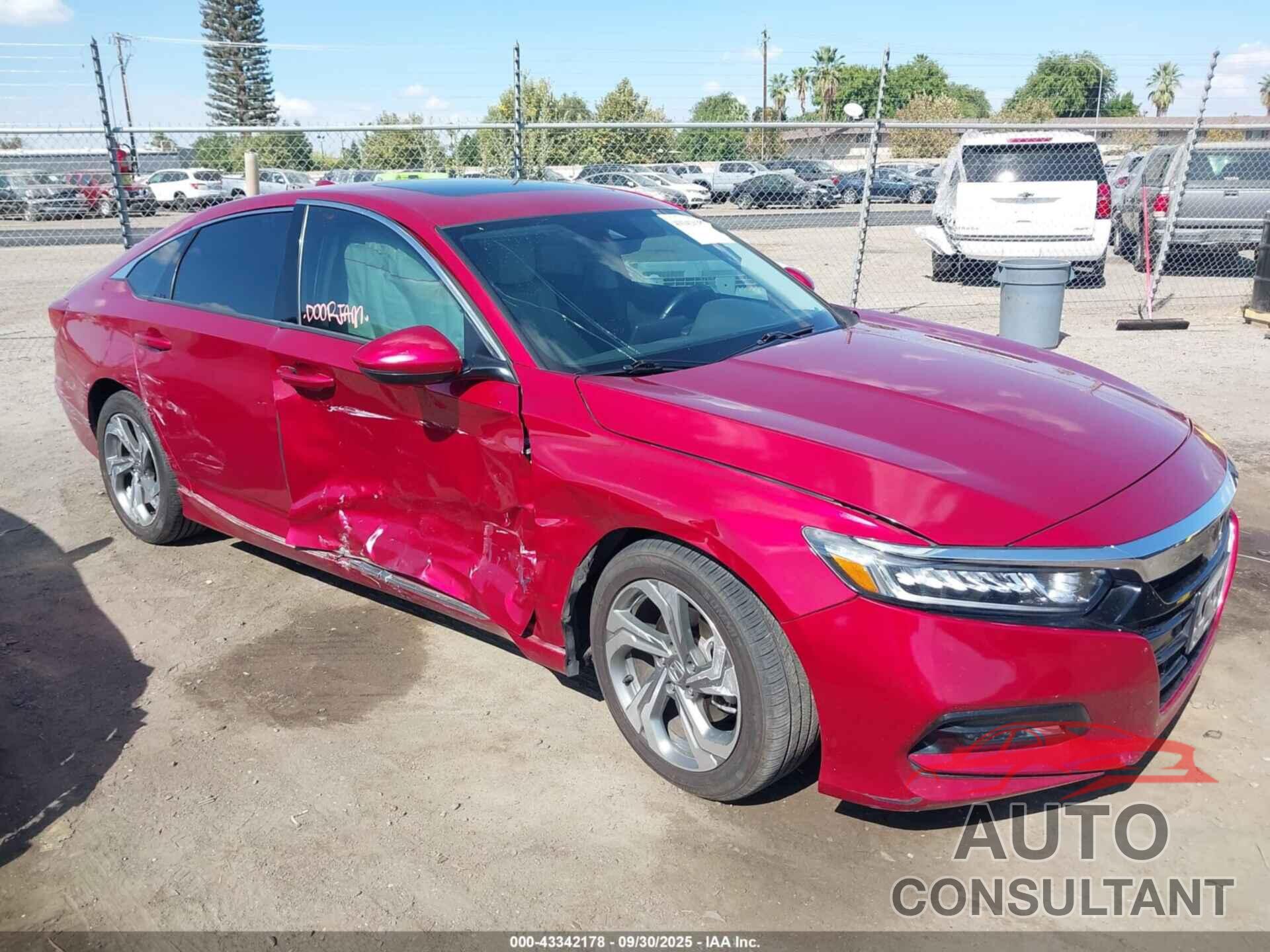 HONDA ACCORD 2018 - 1HGCV1F51JA109958