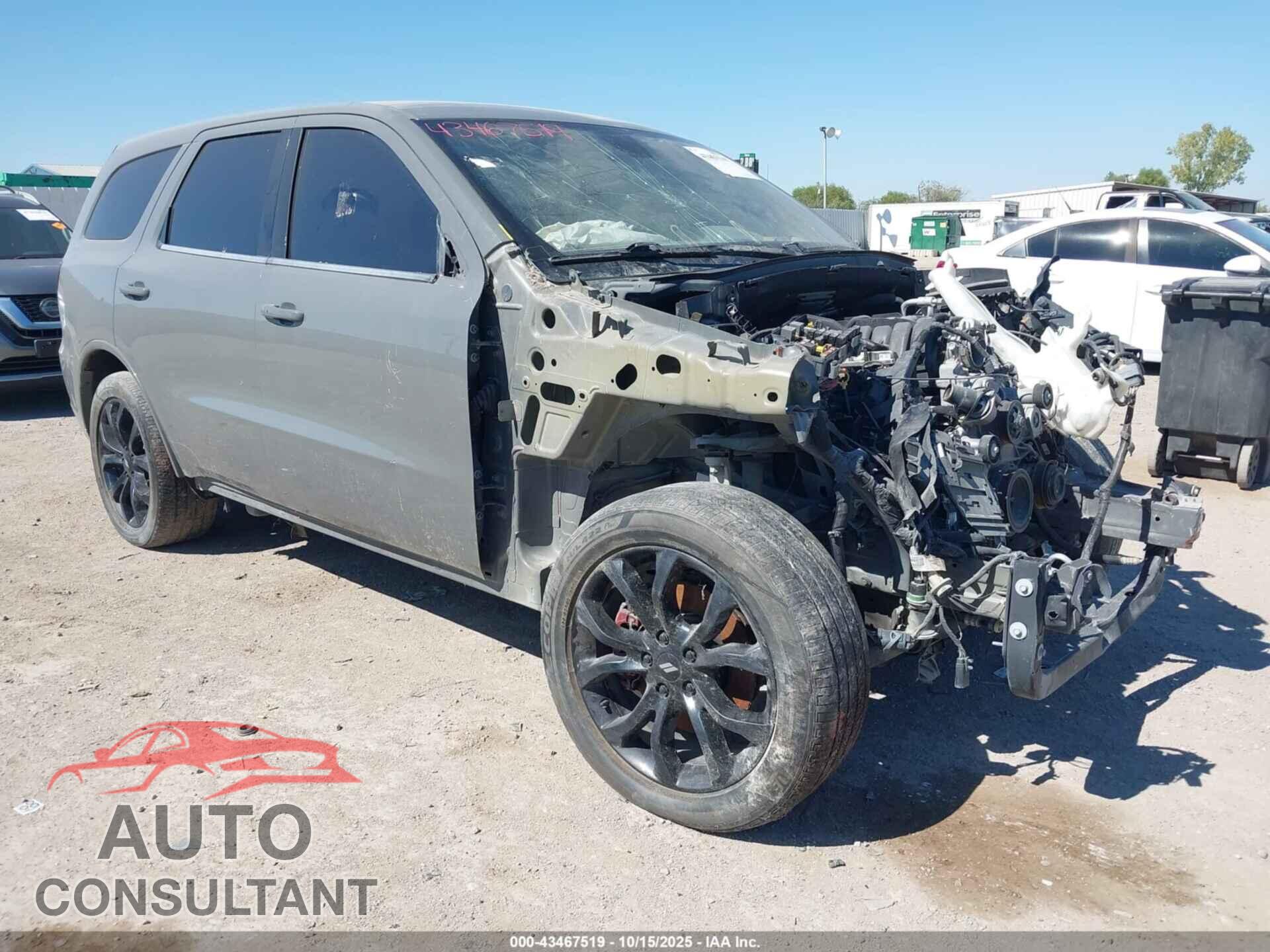 DODGE DURANGO 2019 - 1C4SDHCT7KC604566