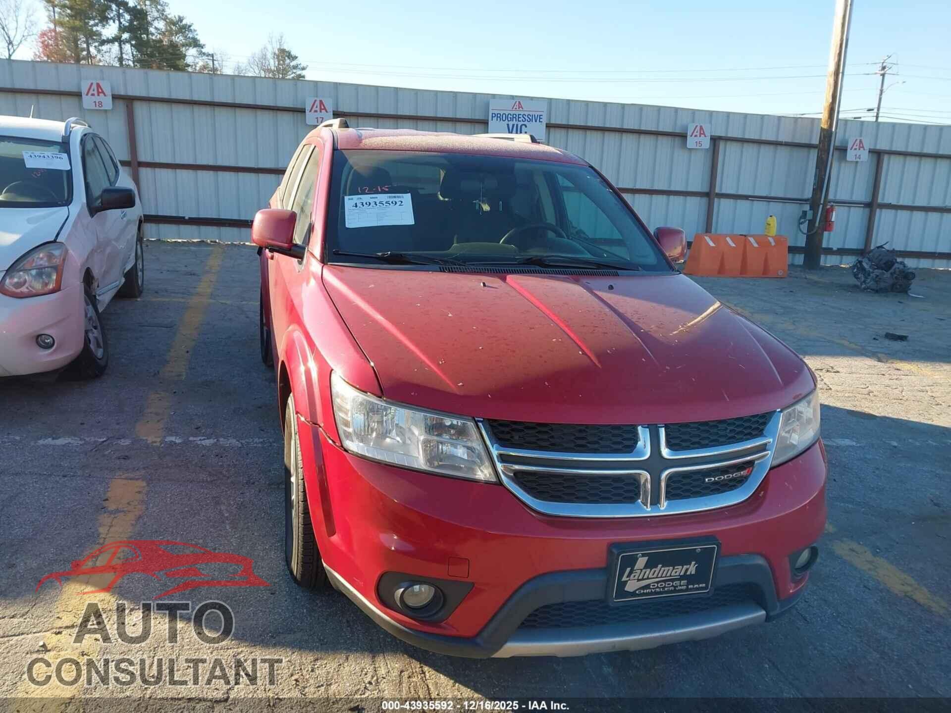 DODGE JOURNEY 2017 - 3C4PDDBG0HT525045