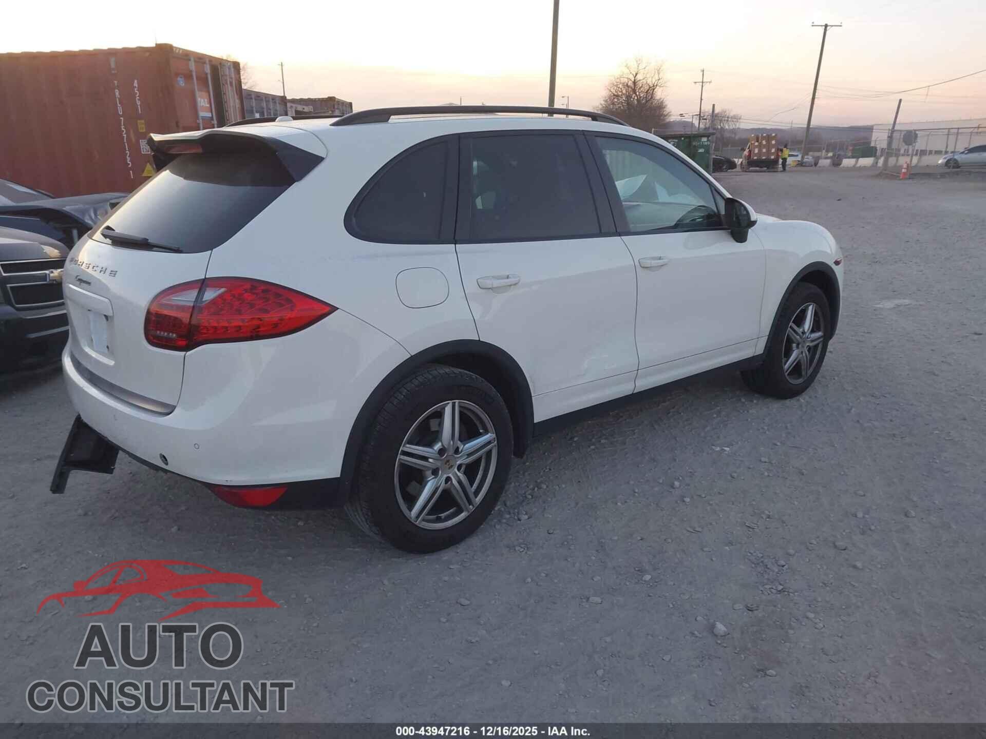PORSCHE CAYENNE 2012 - WP1AA2A22CLA01150