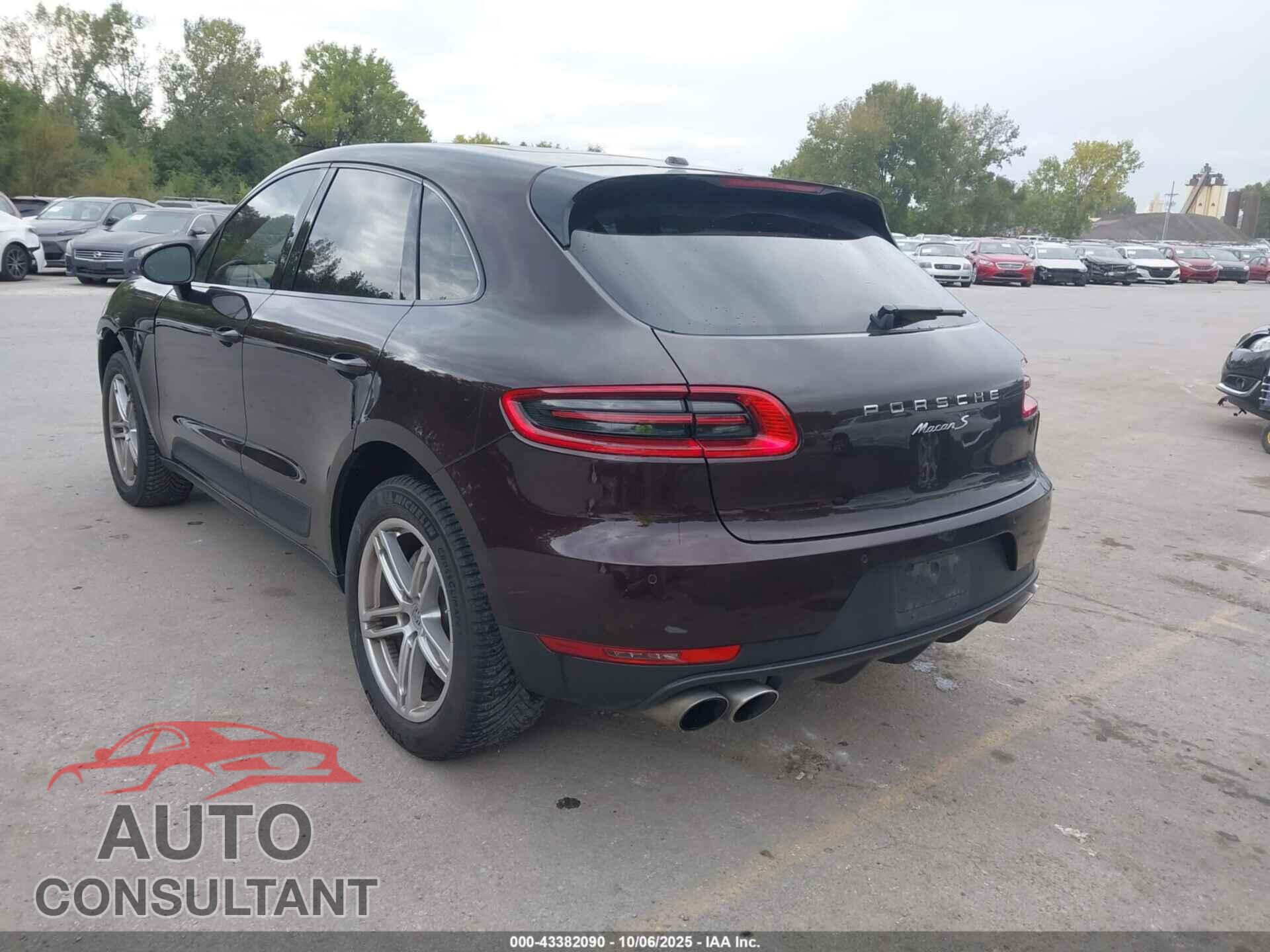PORSCHE MACAN 2015 - WP1AB2A57FLB61696
