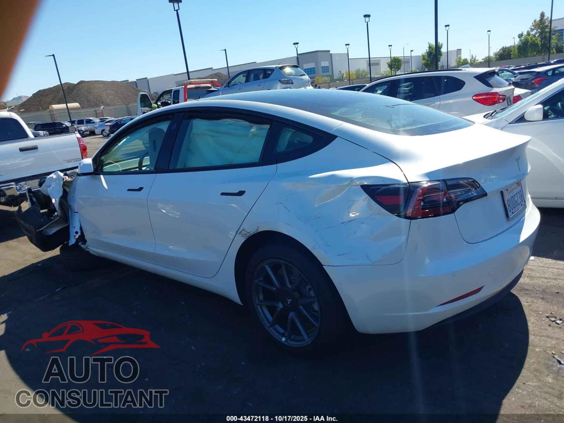 TESLA MODEL 3 2021 - 5YJ3E1EA6MF873765