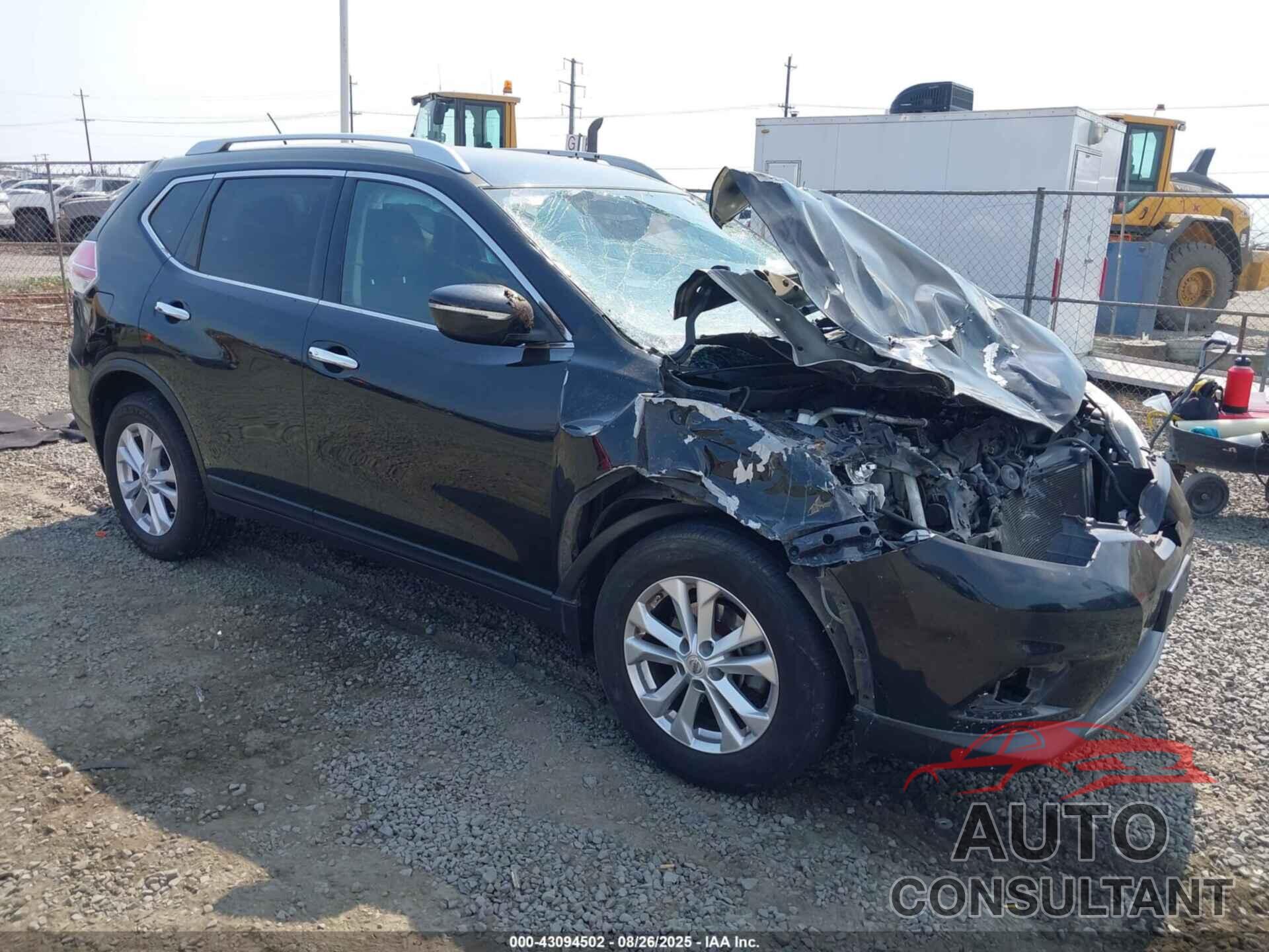 NISSAN ROGUE 2015 - KNMAT2MV9FP560483