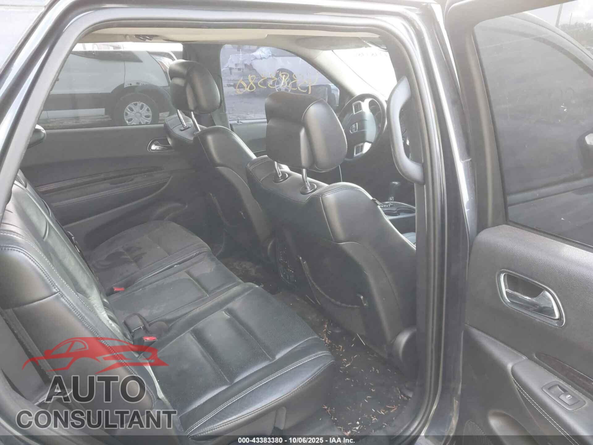 DODGE DURANGO 2012 - 1C4SDJET8CC278735