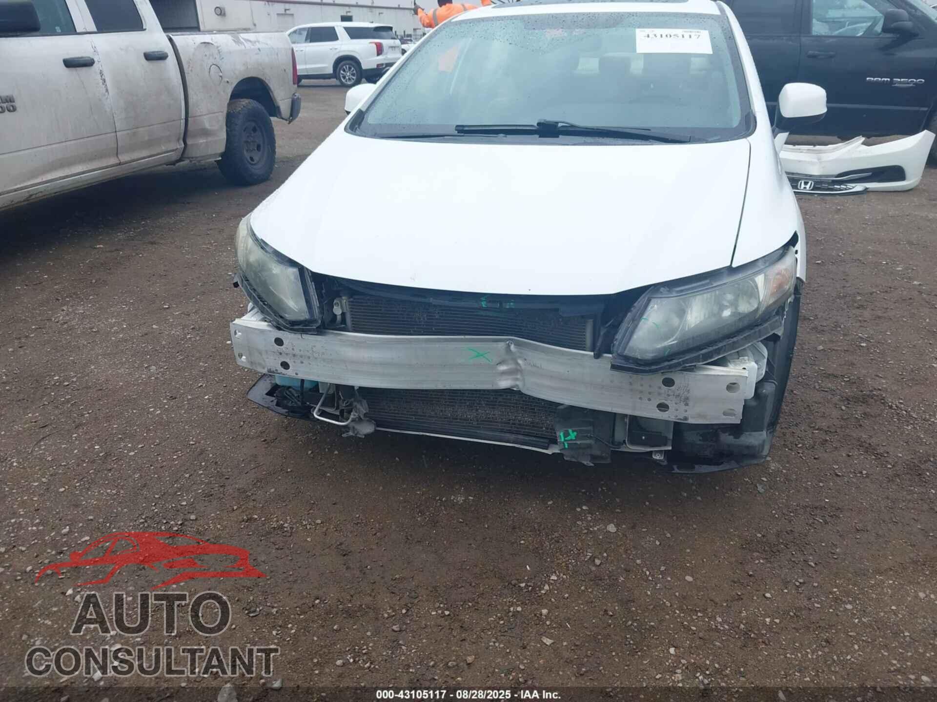 HONDA CIVIC 2013 - 19XFB2F82DE233064