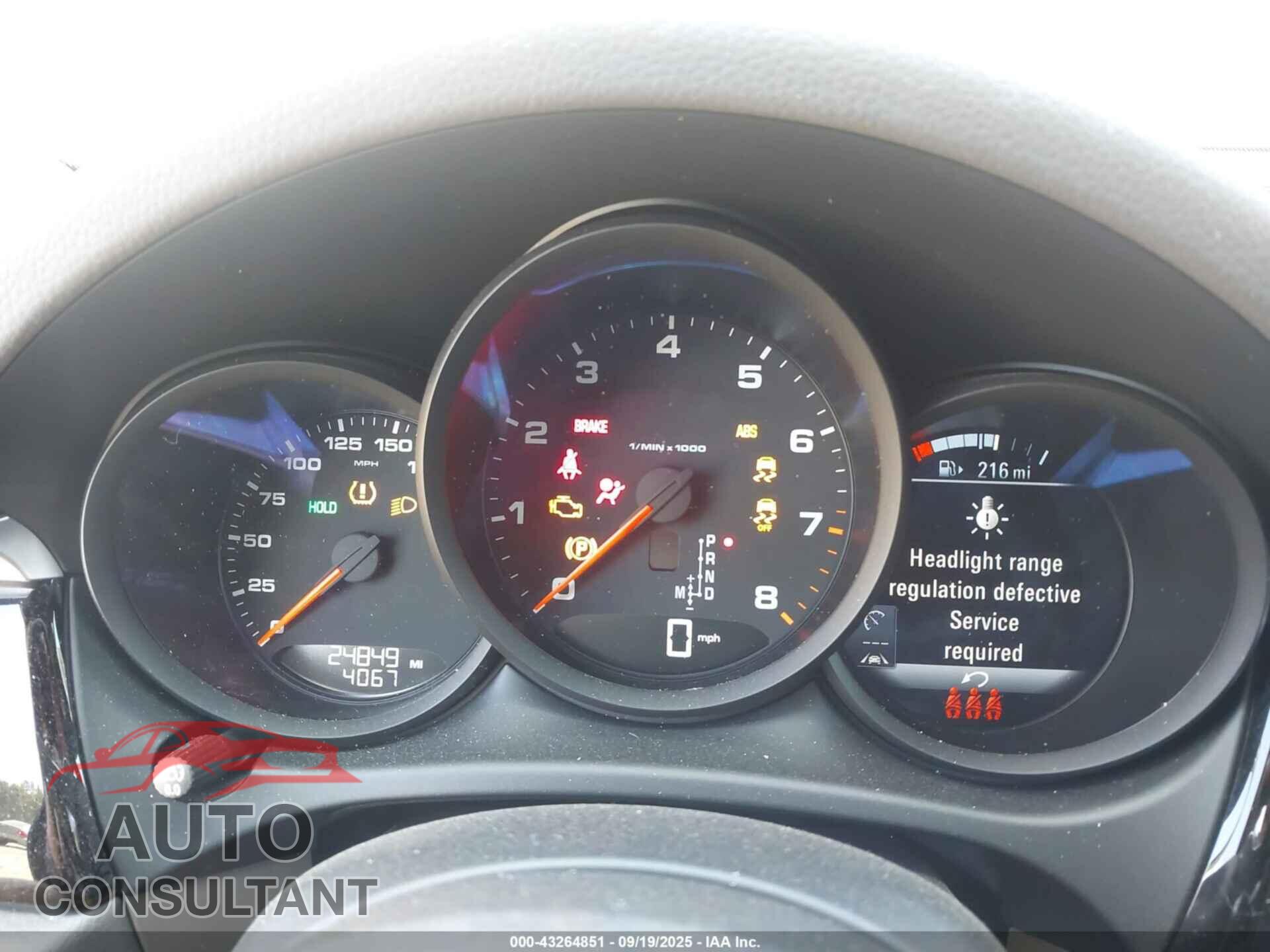 PORSCHE MACAN 2021 - WP1AA2A53MLB15041