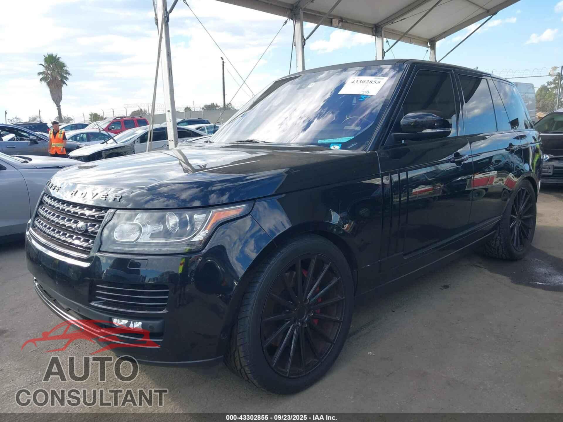 LAND ROVER RANGE ROVER 2013 - SALGS2DF6DA108232