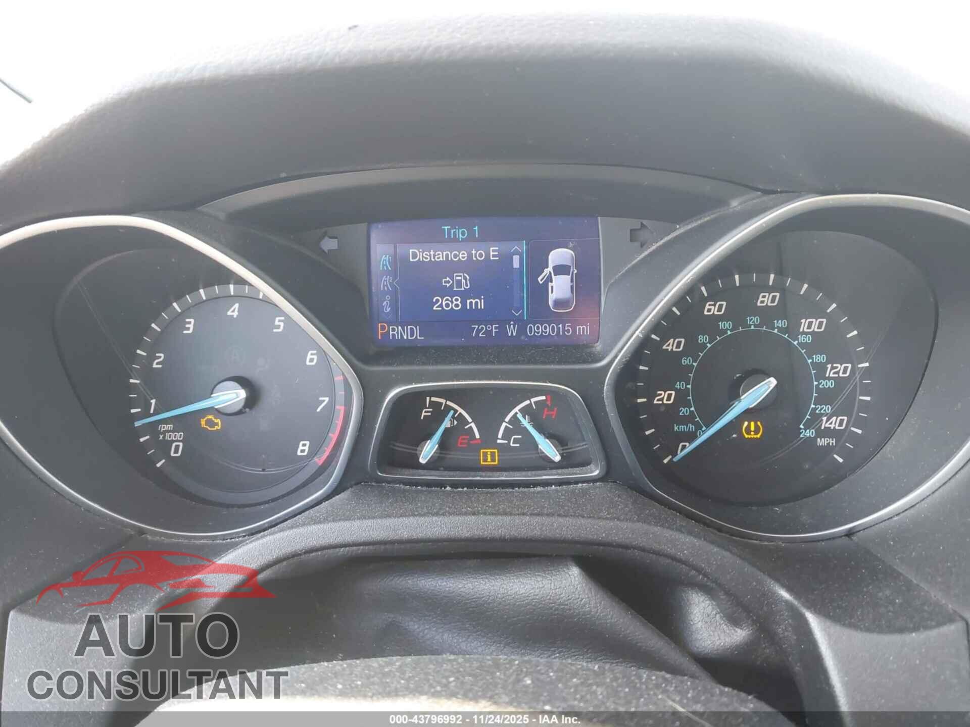 FORD FOCUS 2013 - 1FADP3F24DL245076