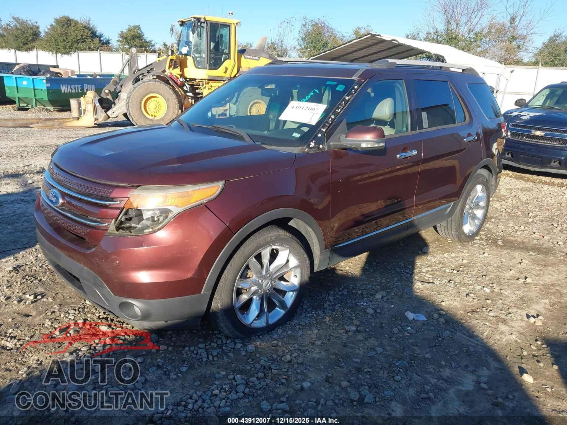 FORD EXPLORER 2012 - 1FMHK7F82CGA98166