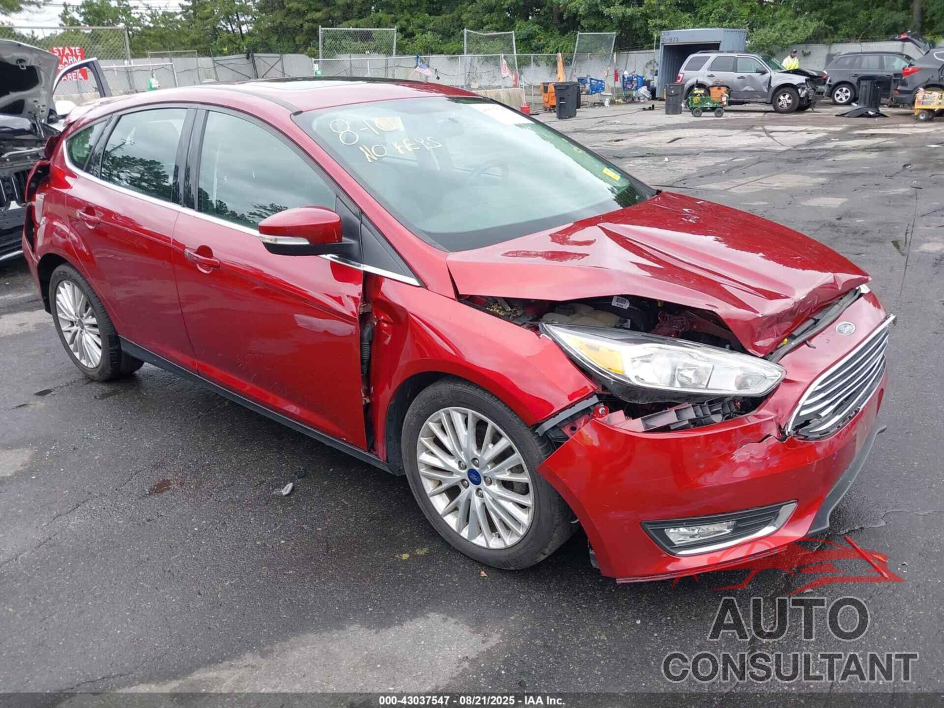 FORD FOCUS 2017 - 1FADP3N25HL311609