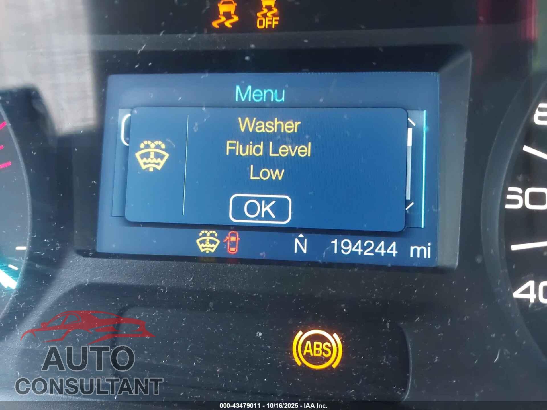 FORD EDGE 2012 - 2FMDK3JC7CBA50186