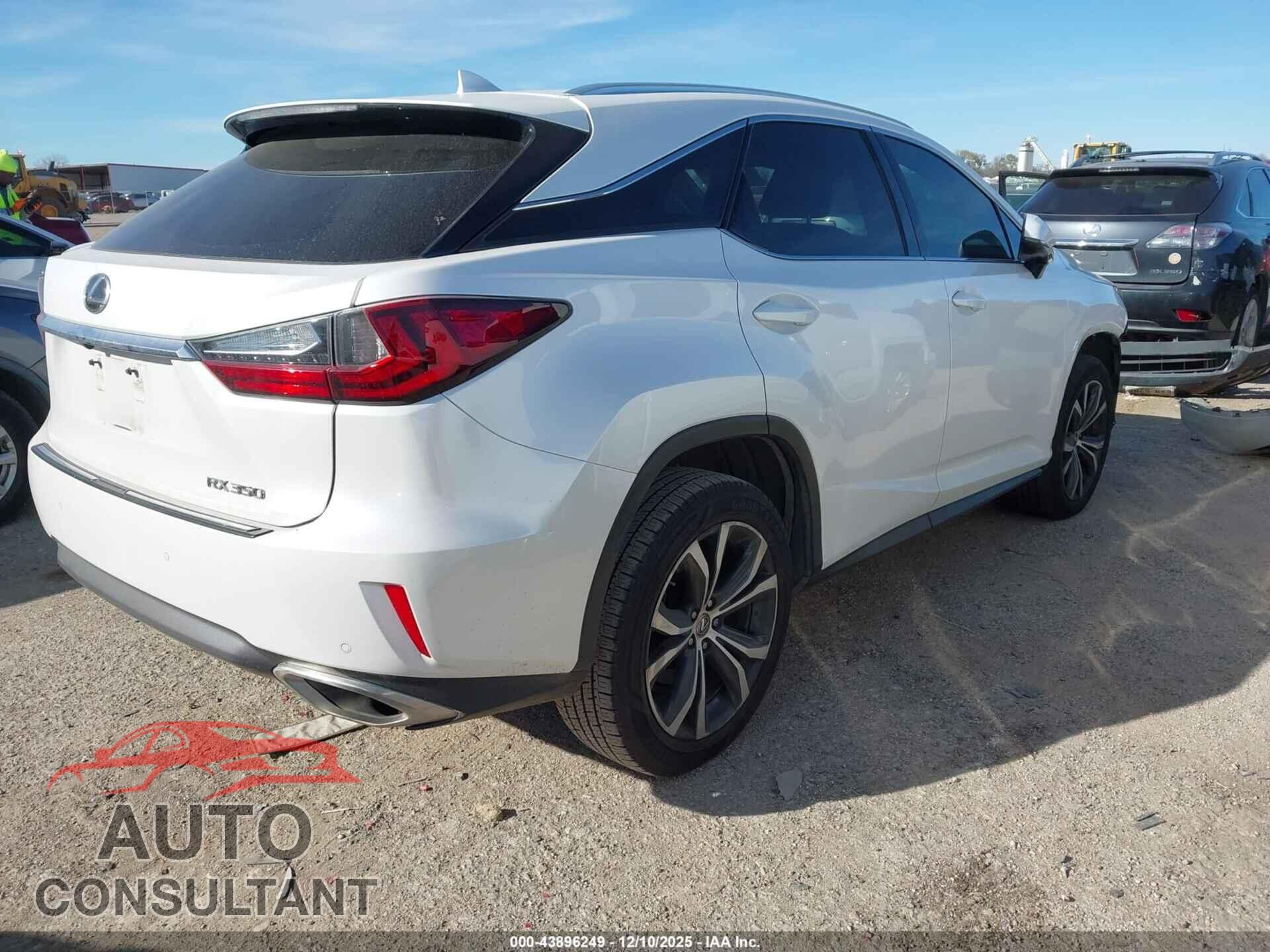 LEXUS RX 350 2017 - 2T2ZZMCA4HC084975