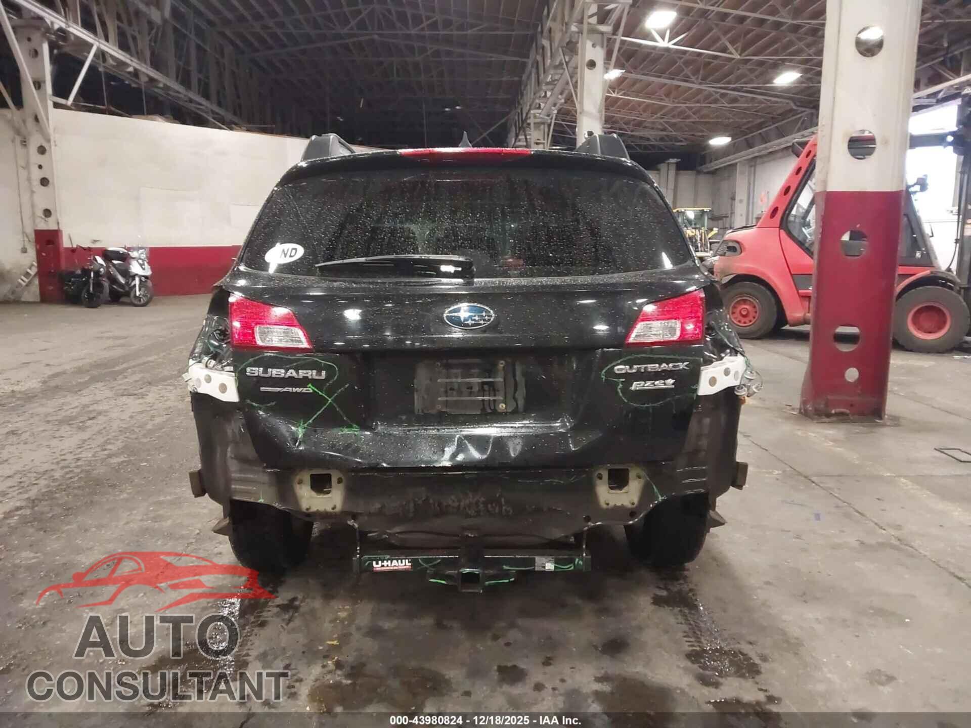 SUBARU OUTBACK 2014 - 4S4BRBLC4E3207993