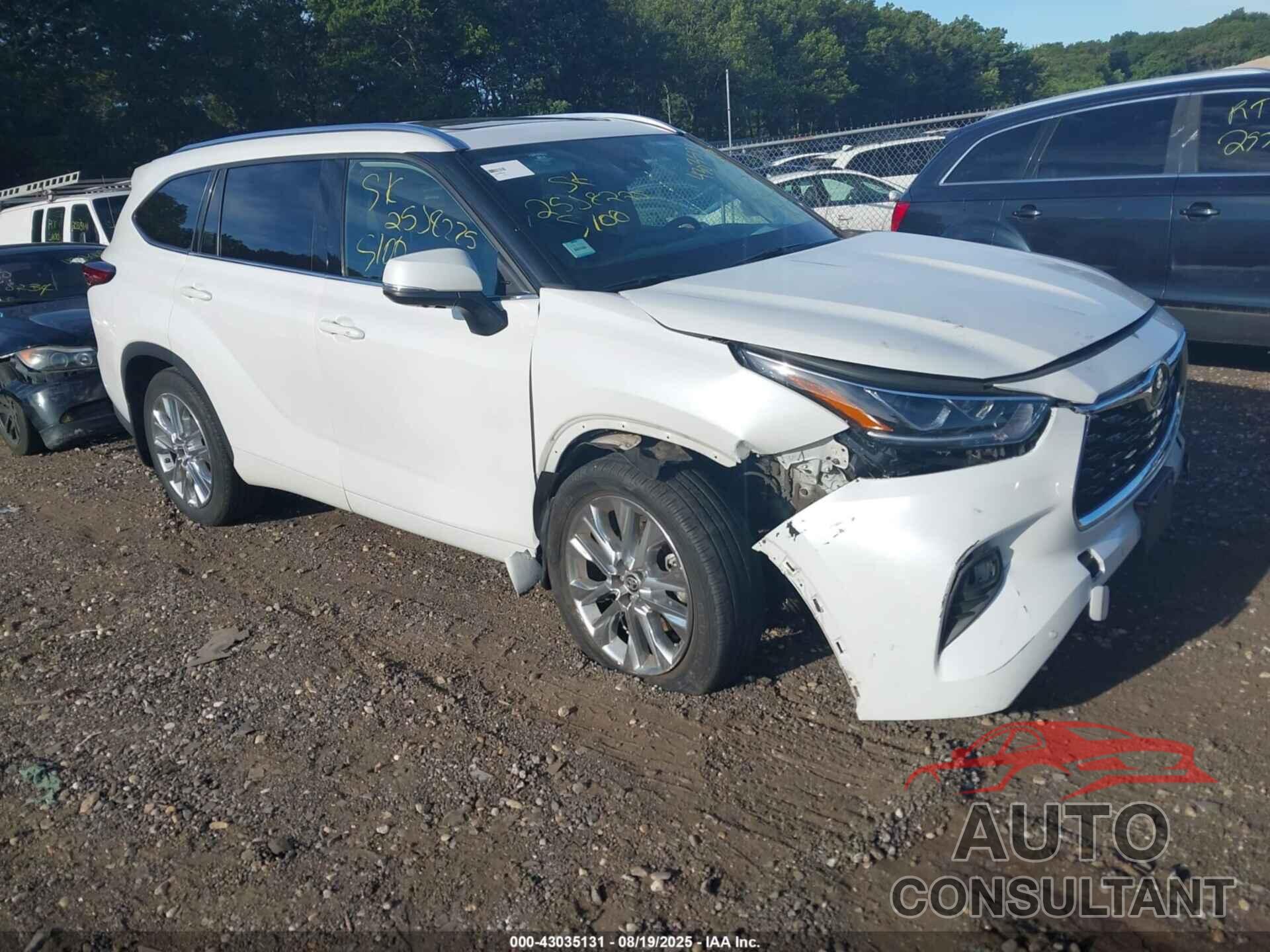 TOYOTA HIGHLANDER 2022 - 5TDDZRBHXNS184995