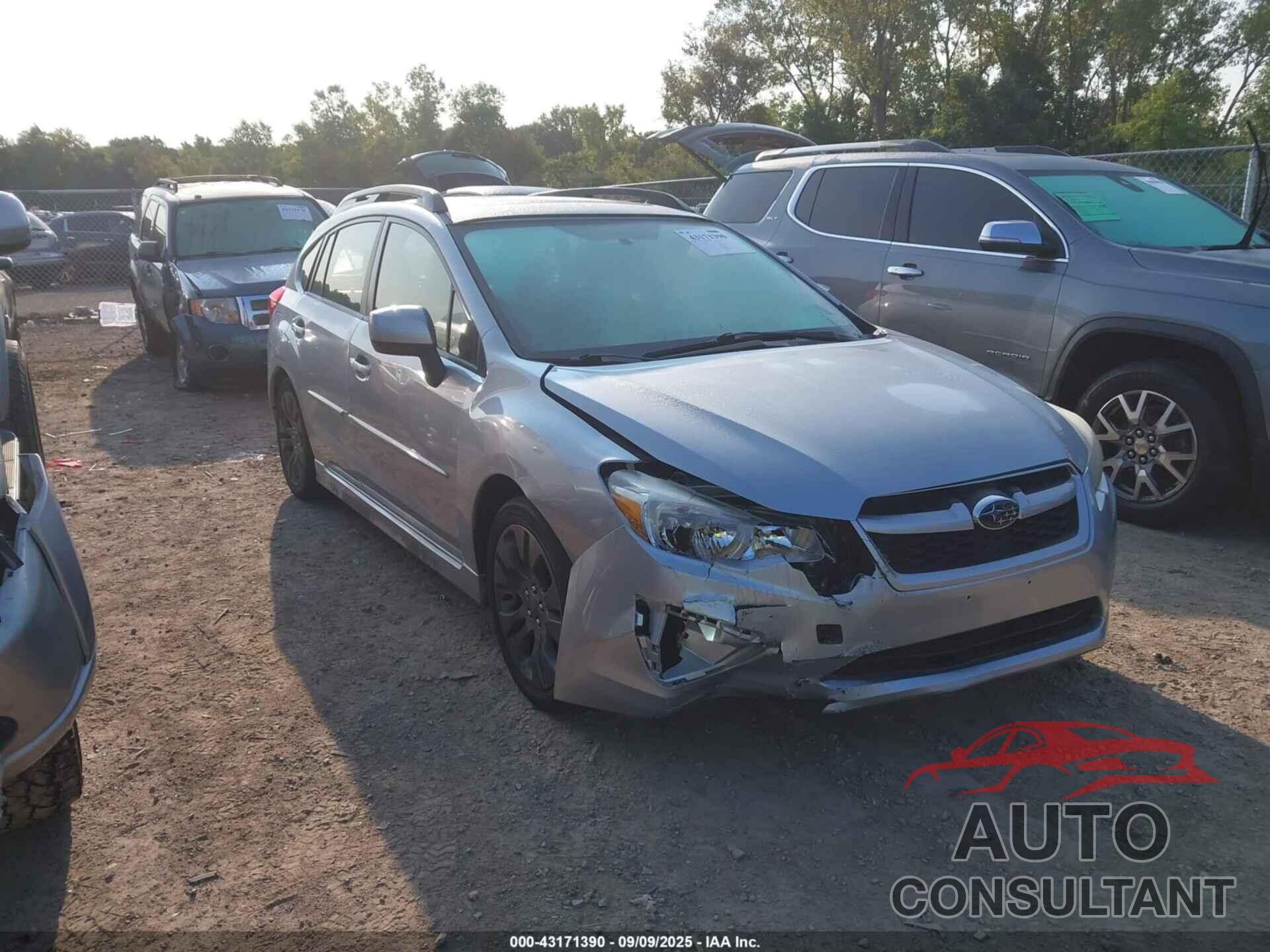 SUBARU IMPREZA 2012 - JF1GPAU63CH232439