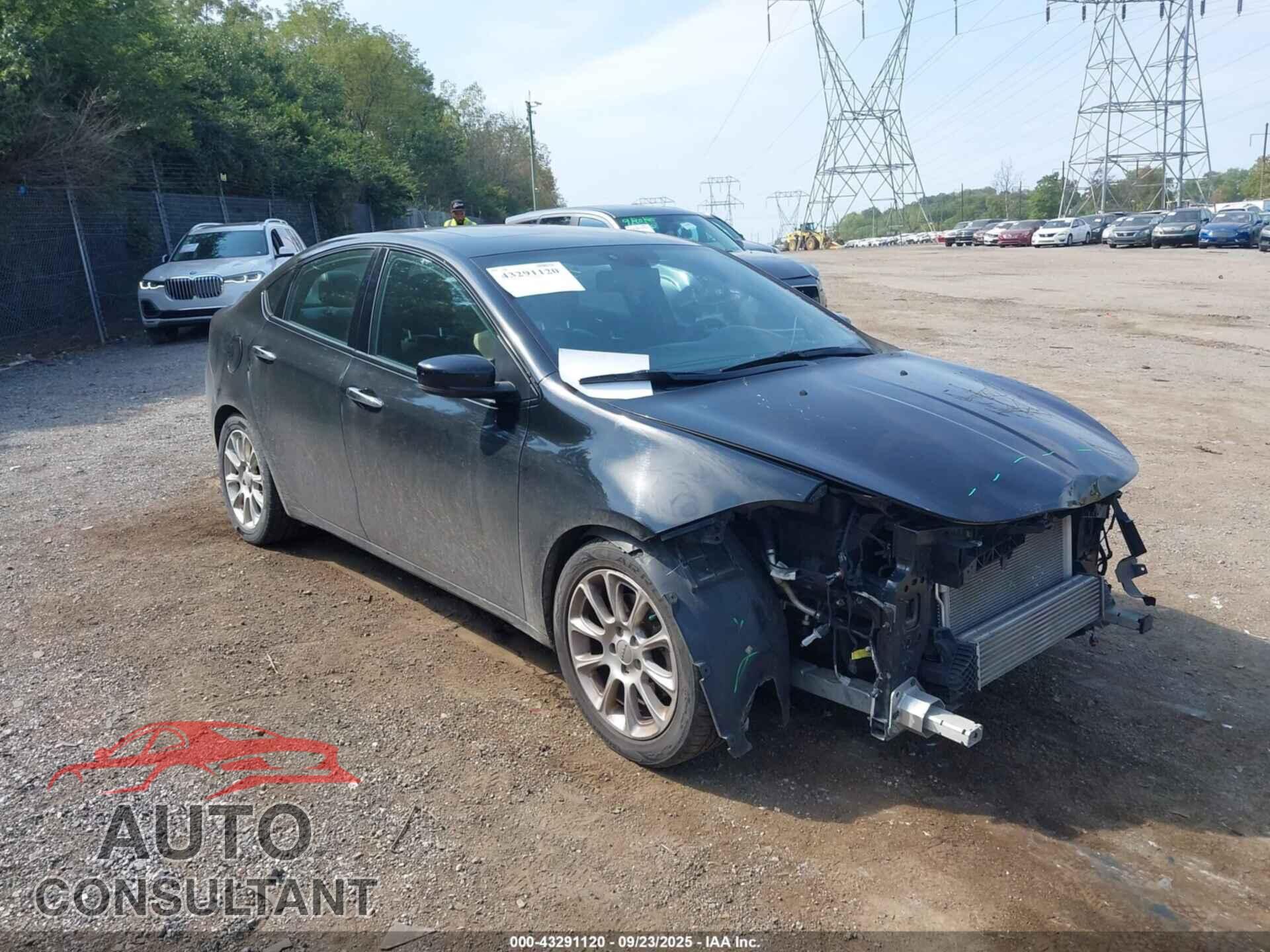 DODGE DART 2013 - 1C3CDFCH8DD322832