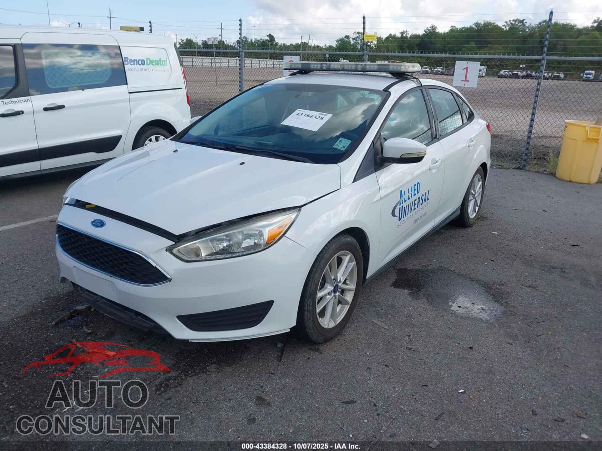 FORD FOCUS 2016 - 1FADP3F26GL304567