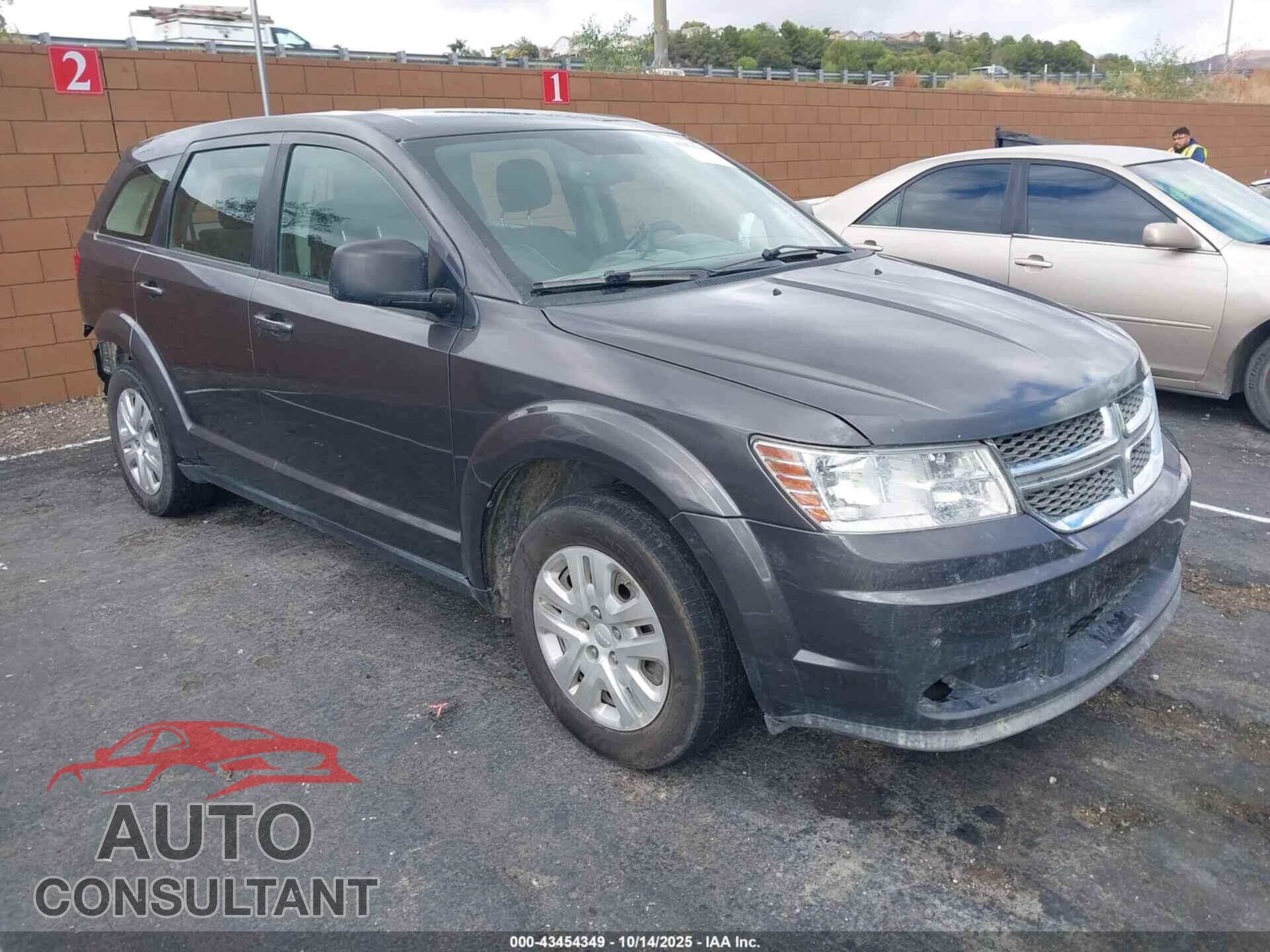 DODGE JOURNEY 2015 - 3C4PDCAB0FT631072