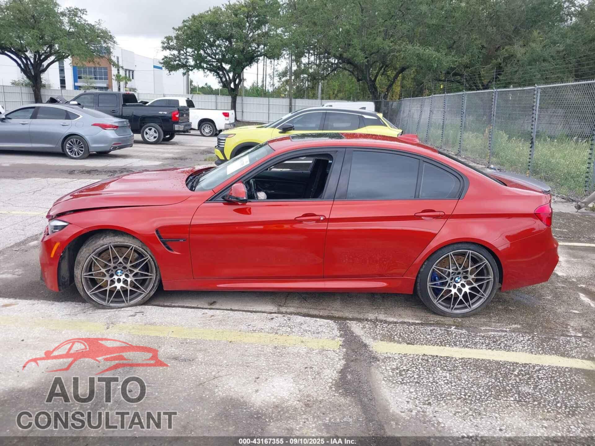 BMW M3 2018 - WBS8M9C59J5L72033