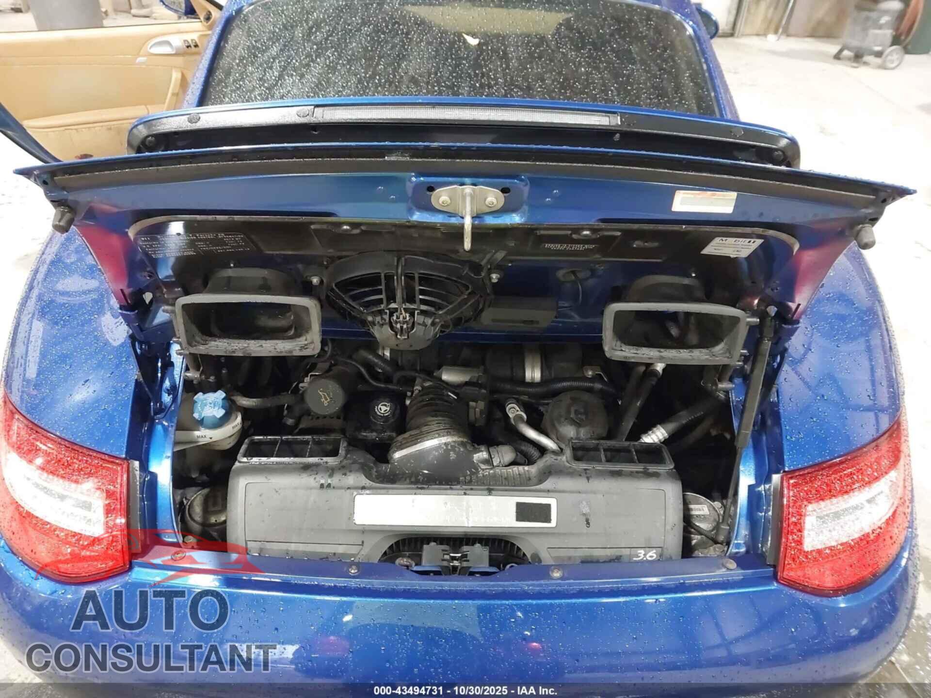 PORSCHE 911 2012 - WP0AA2A94CS706097